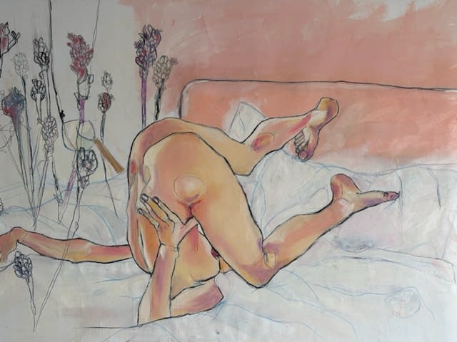 Luella Bartley, Pink Bed, 2024