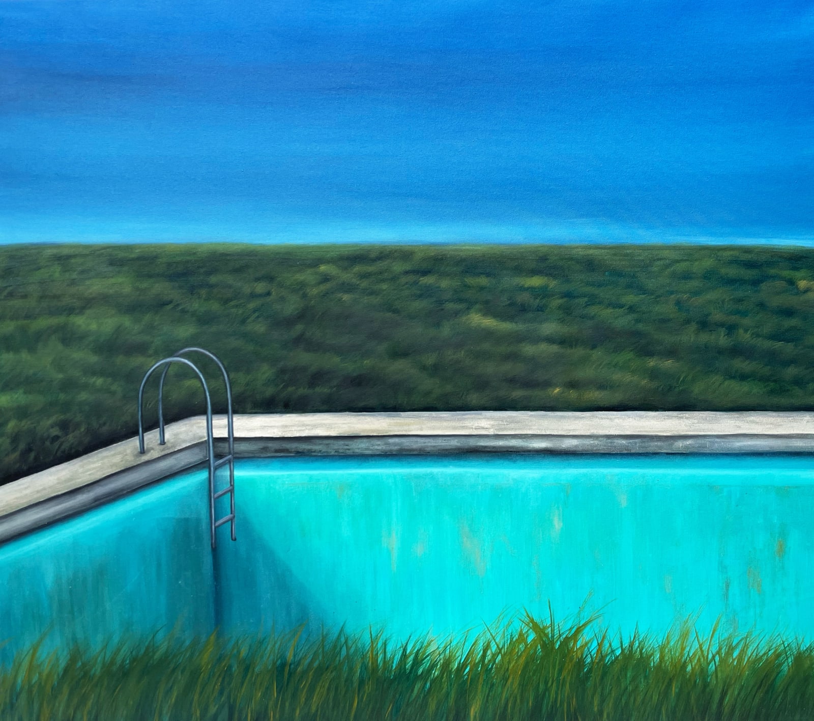 Houda Terjuman, The silent world of tranquil waters, 2022