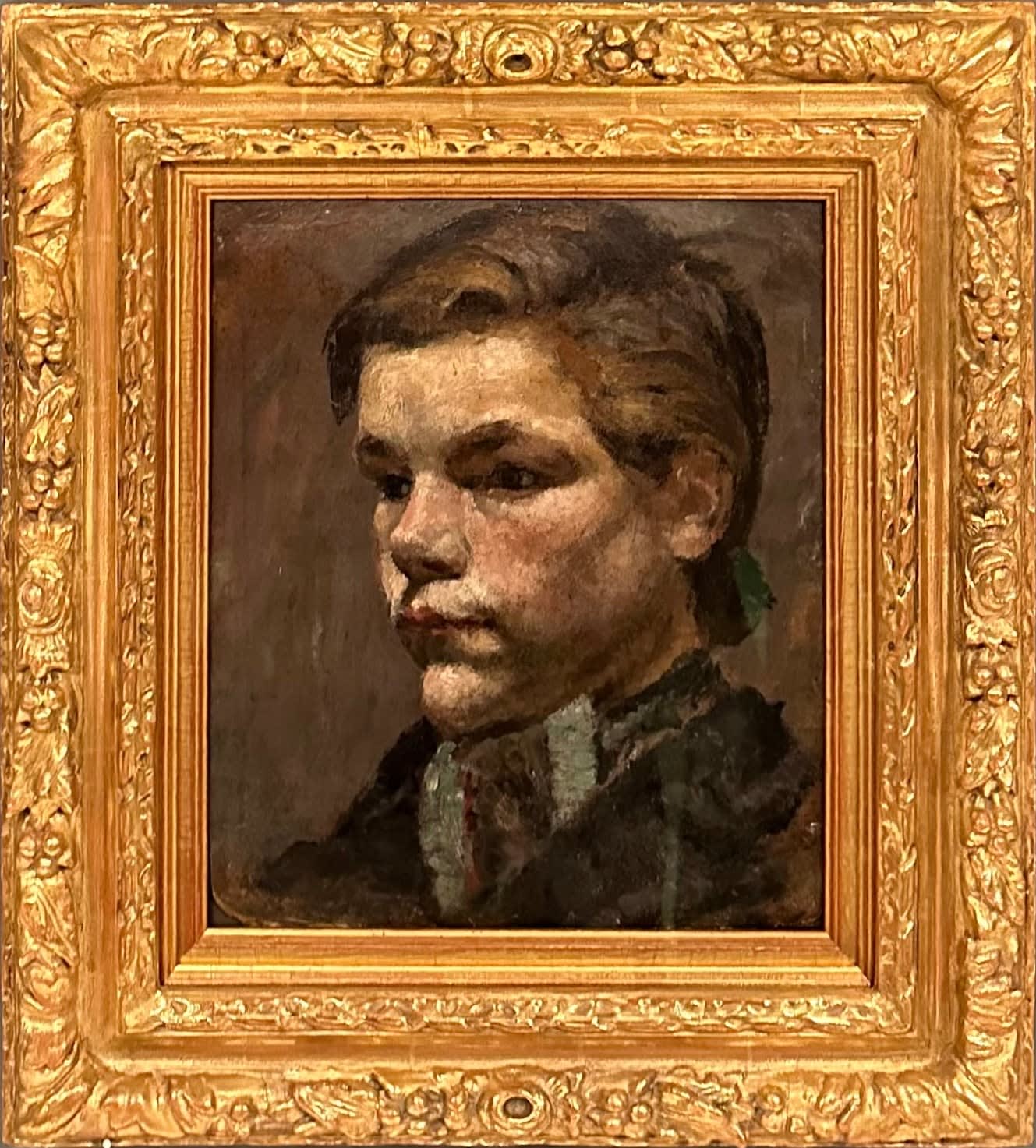 Edvard Munch, Visergutten (The Errand Boy), 1882-84