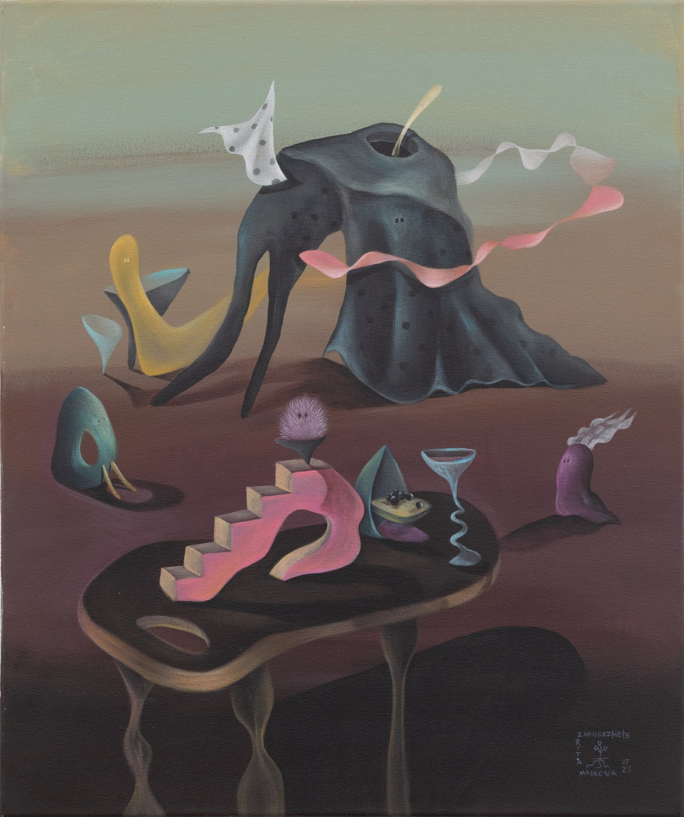 Rita Maikova, Foodie friends for dinner, 2022