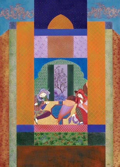 Farah Ossouli, How sweet to me that vanished season when with my friend I joyed! The remnant of my time wasted, and was of wisdom void., 2003-2006