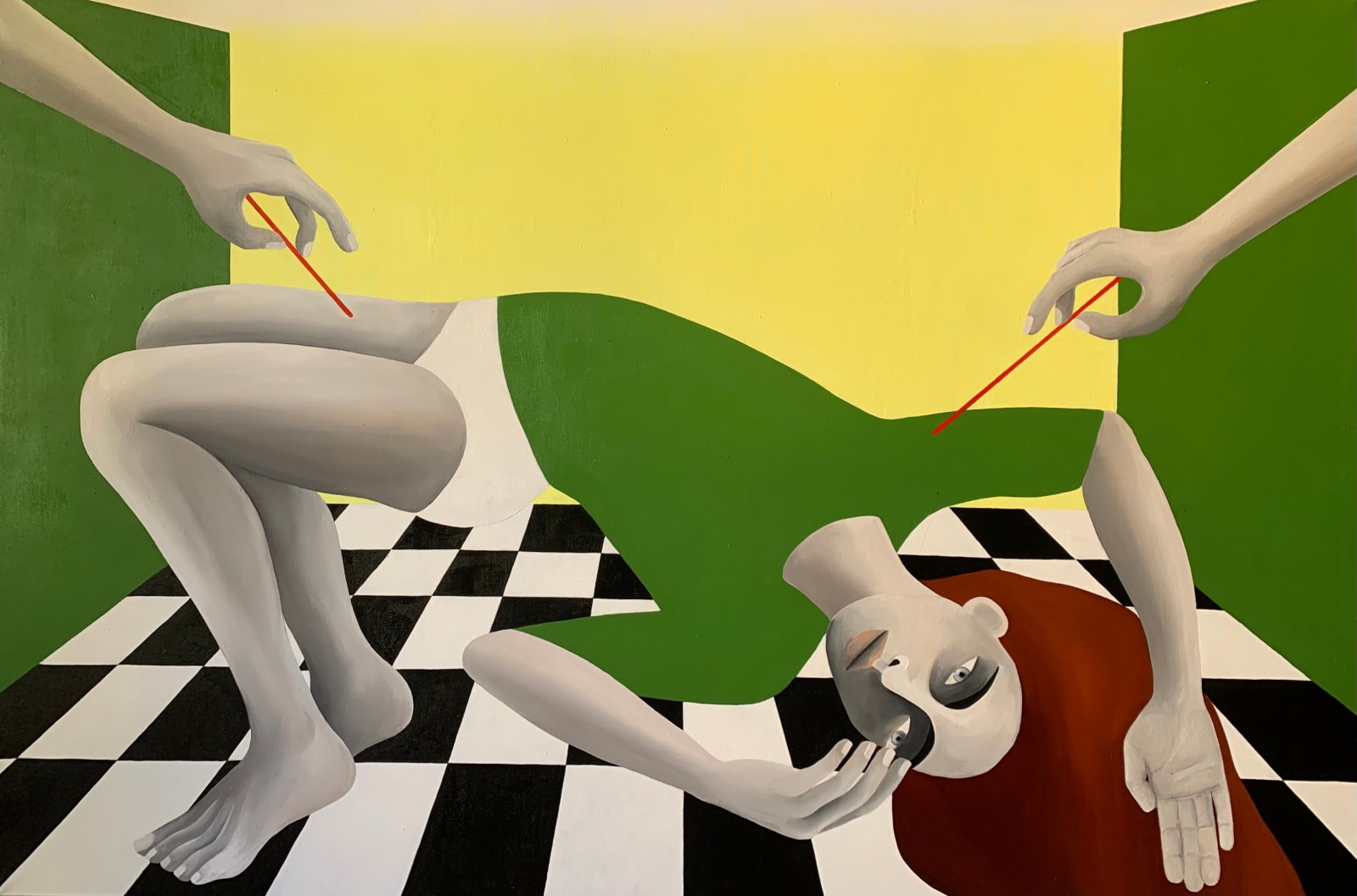 Rebecca Brodskis, Sous hypnose 2, 2023