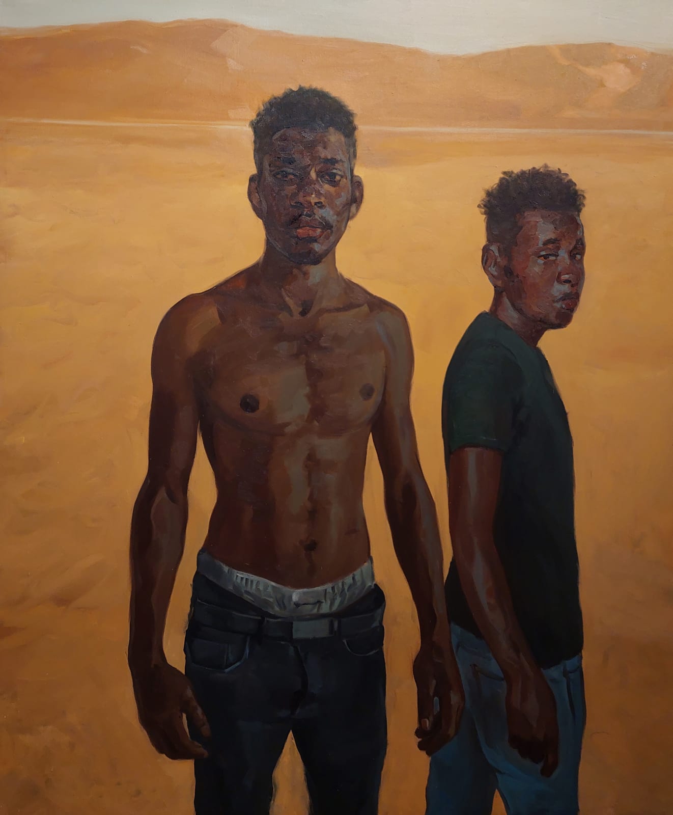 Tewodros Hagos, MIRAGE / crossing the desert / 01, 2022