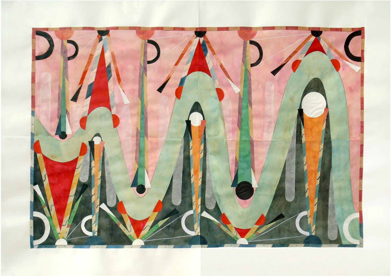 Rithika Merchant, Panorama II (Estuary), 2021