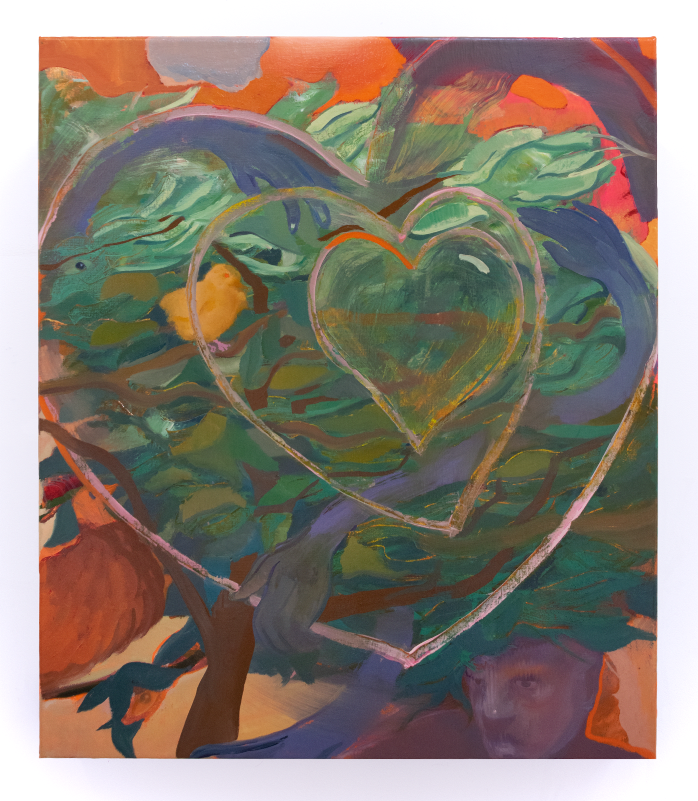 Lee Simmonds, Untitled (leaves), 2023
