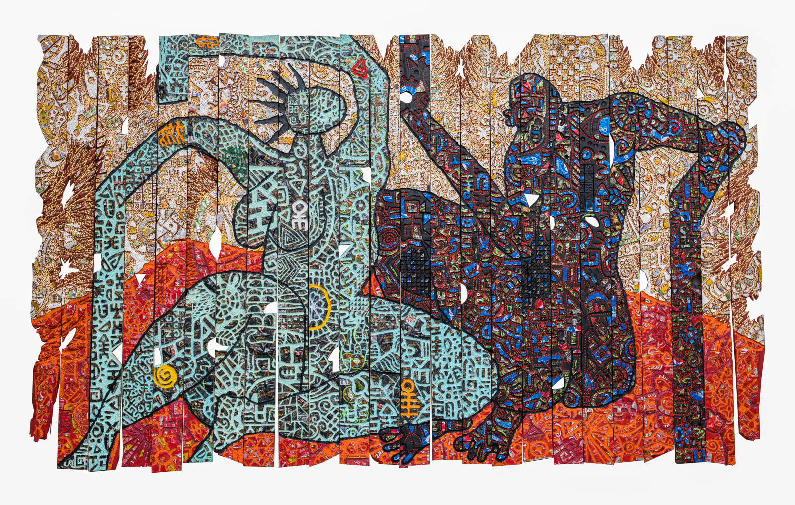 Gerald Chukwuma, ORANGE GROOVE, 2021