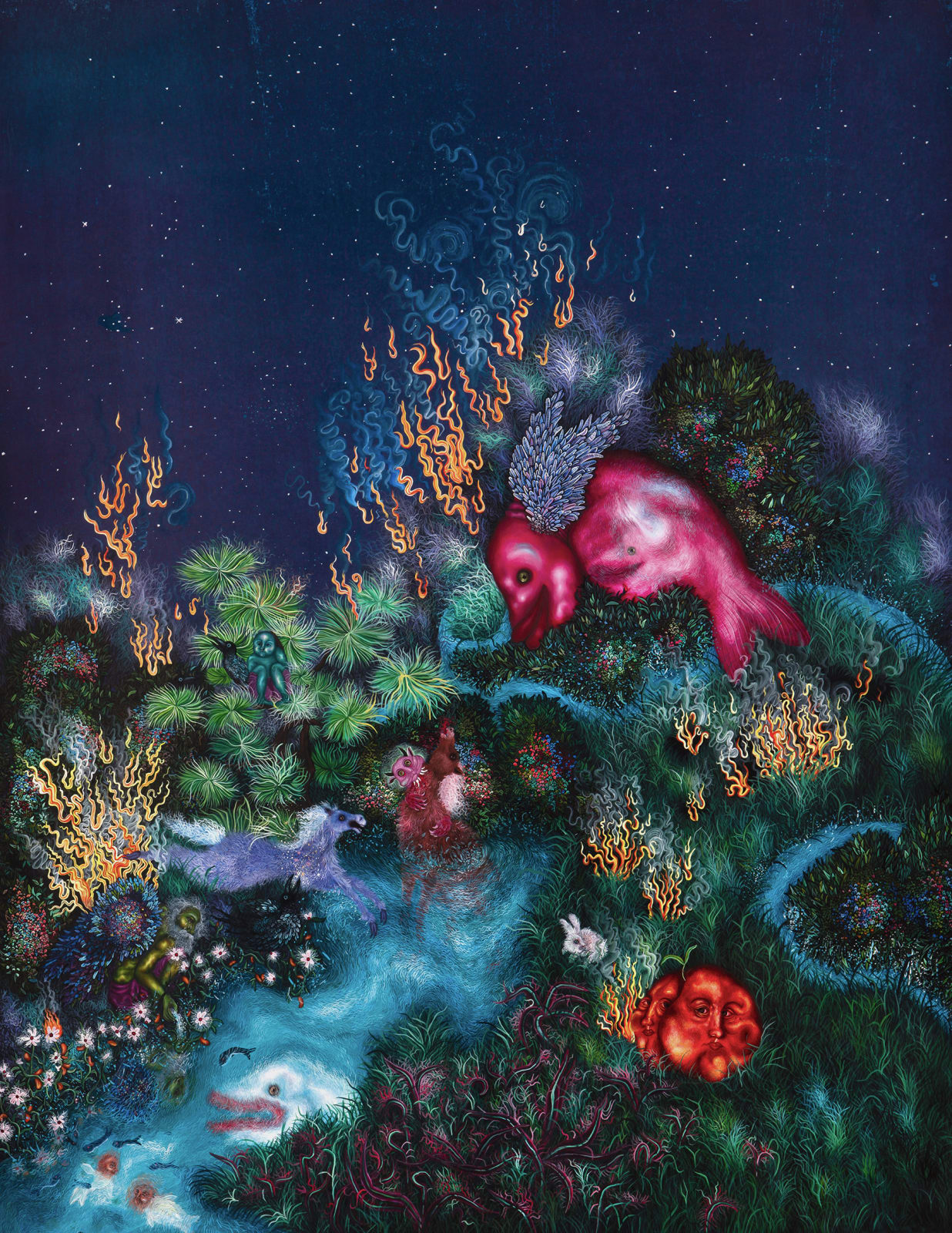 Rabia S. Akhtar, Poisoned Roots, 2024