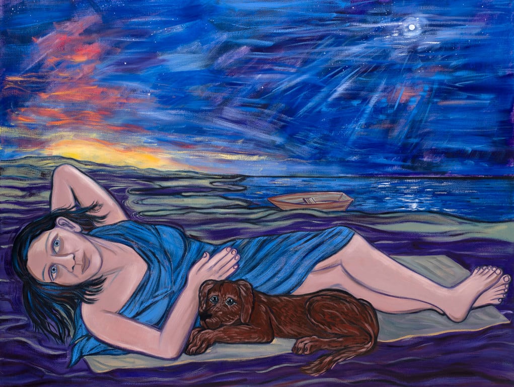 Eileen Cooper, Moon River, 2024