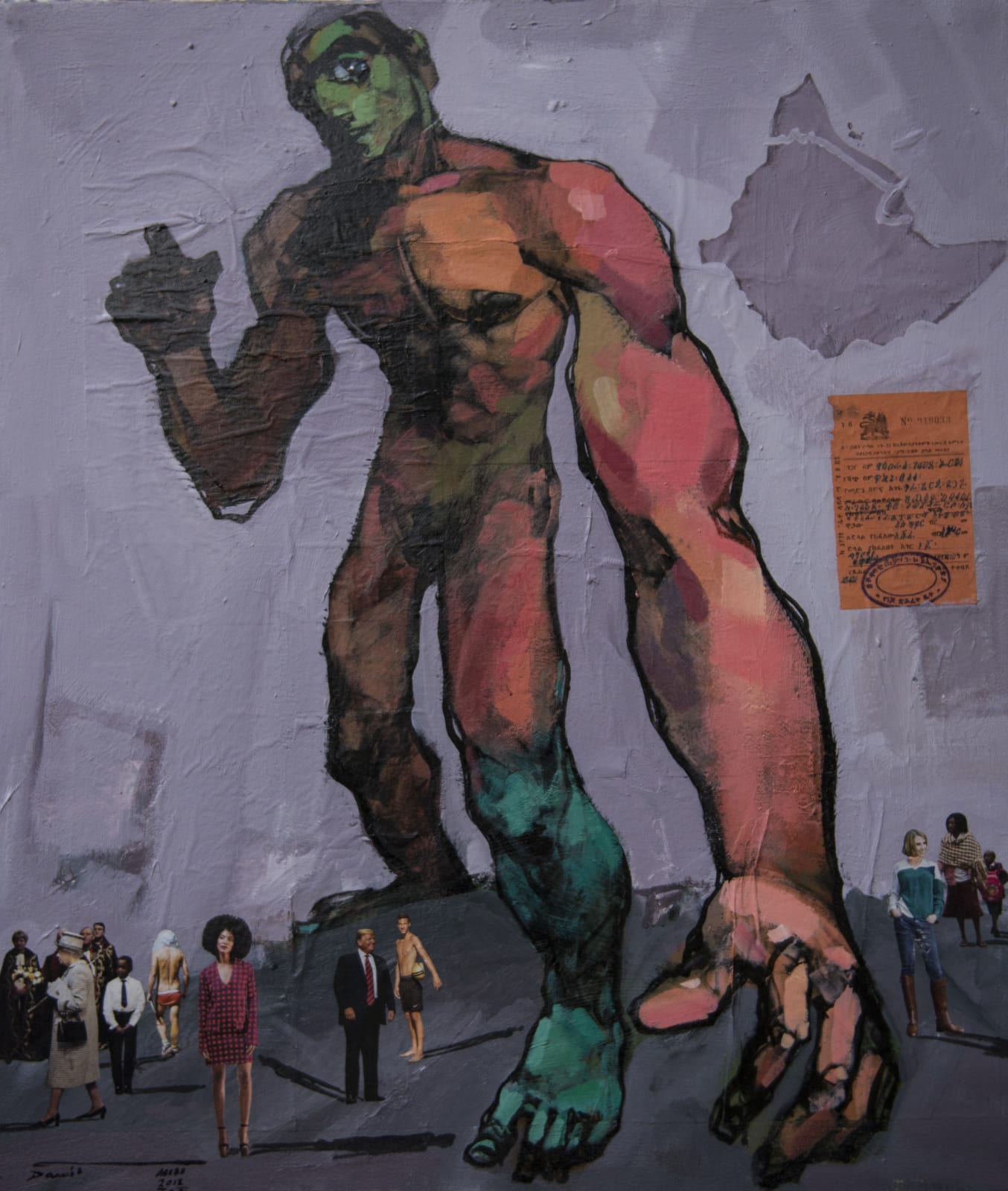 Dawit Abebe, Long Hands 7, 2019