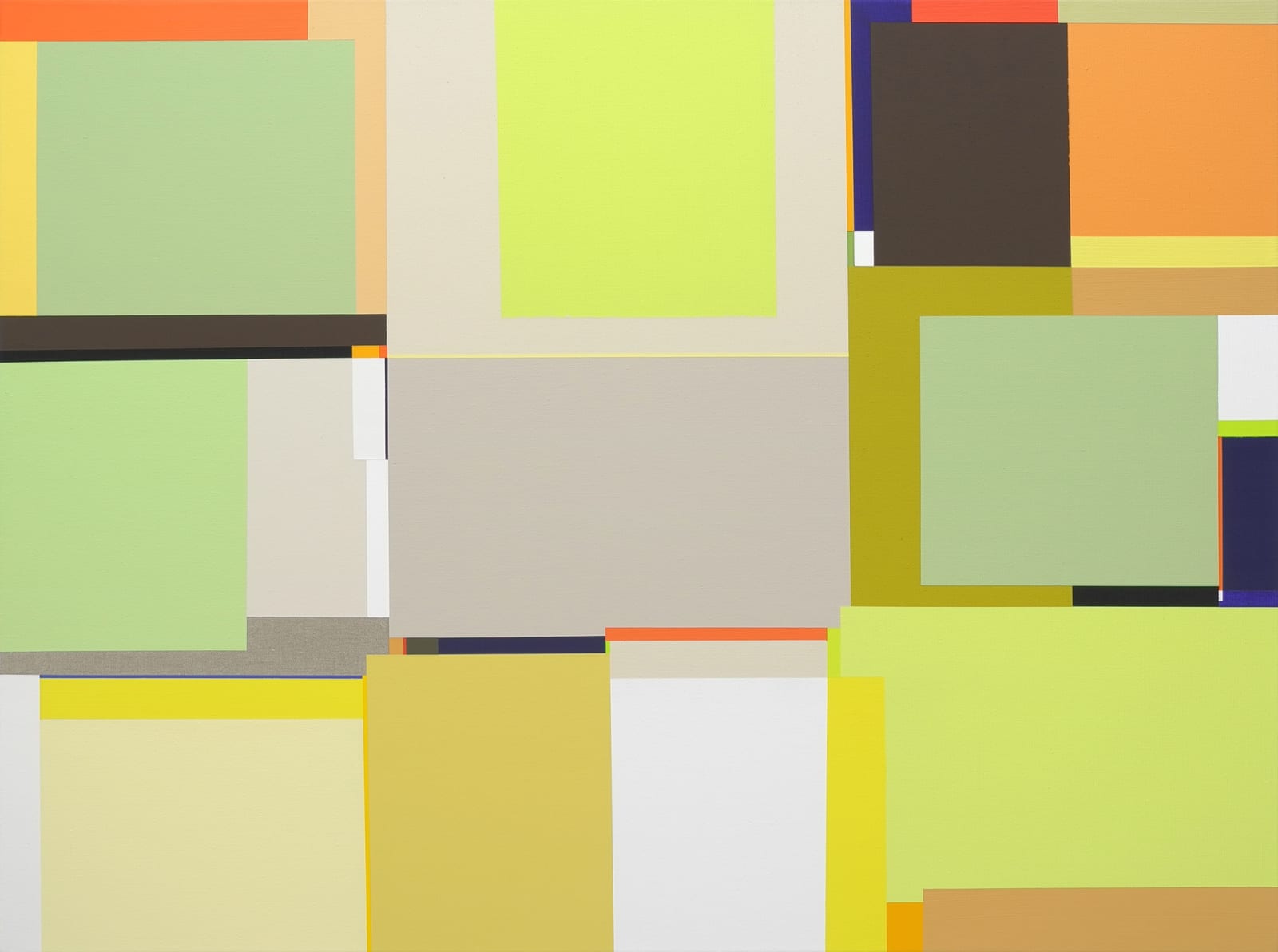 Richard Schur, Summer Lawns, from the Manhattan Series