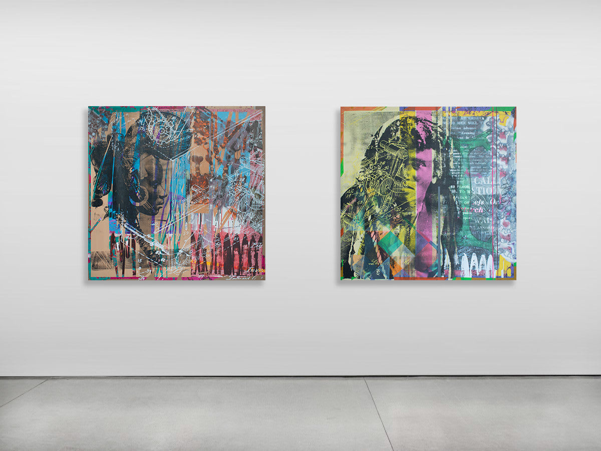 Wendimagegn Belete, Between Matter and Memory 2, 2023