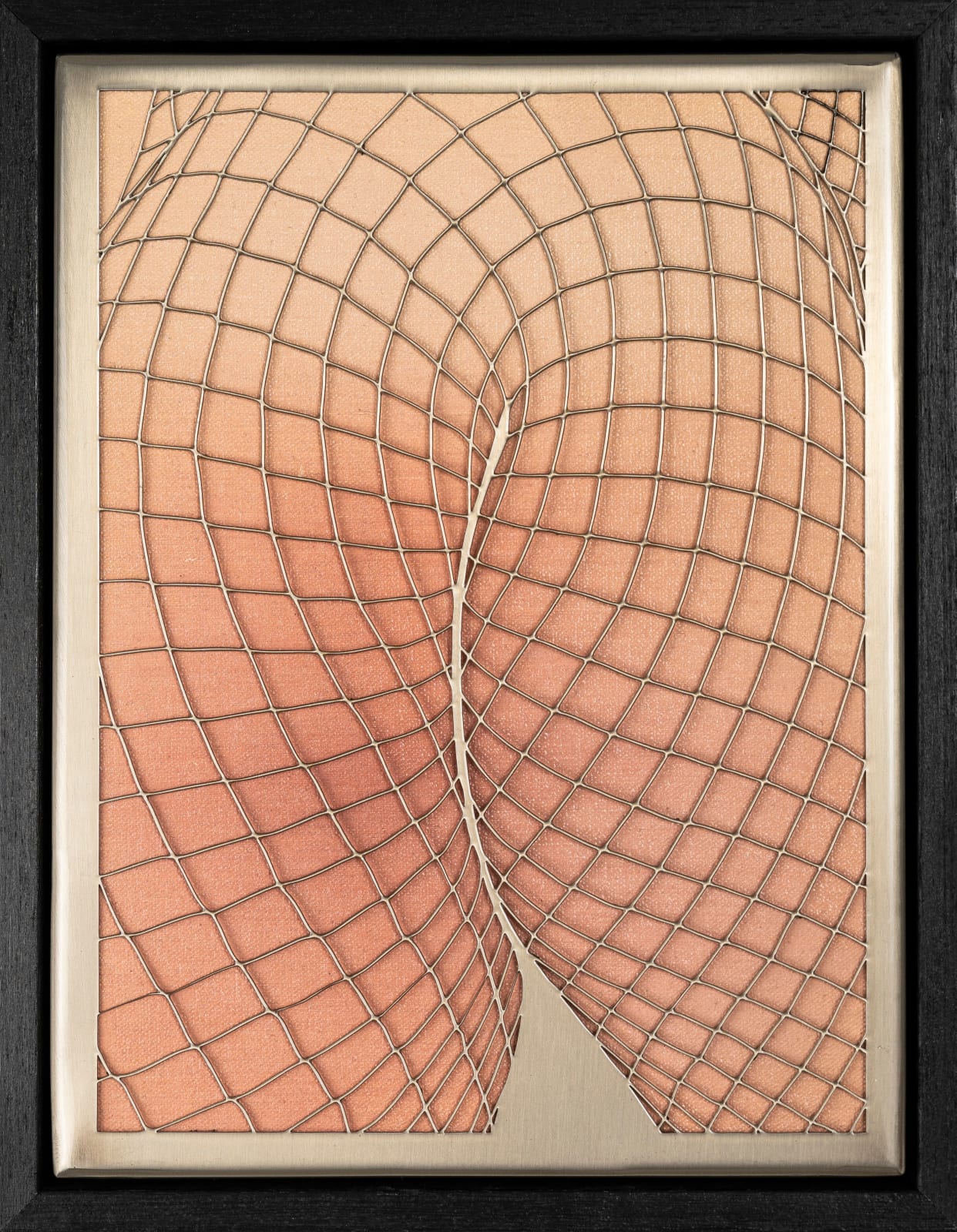 Makiko Harris, Stockings 11 (Small, Leg, Silver), 2025