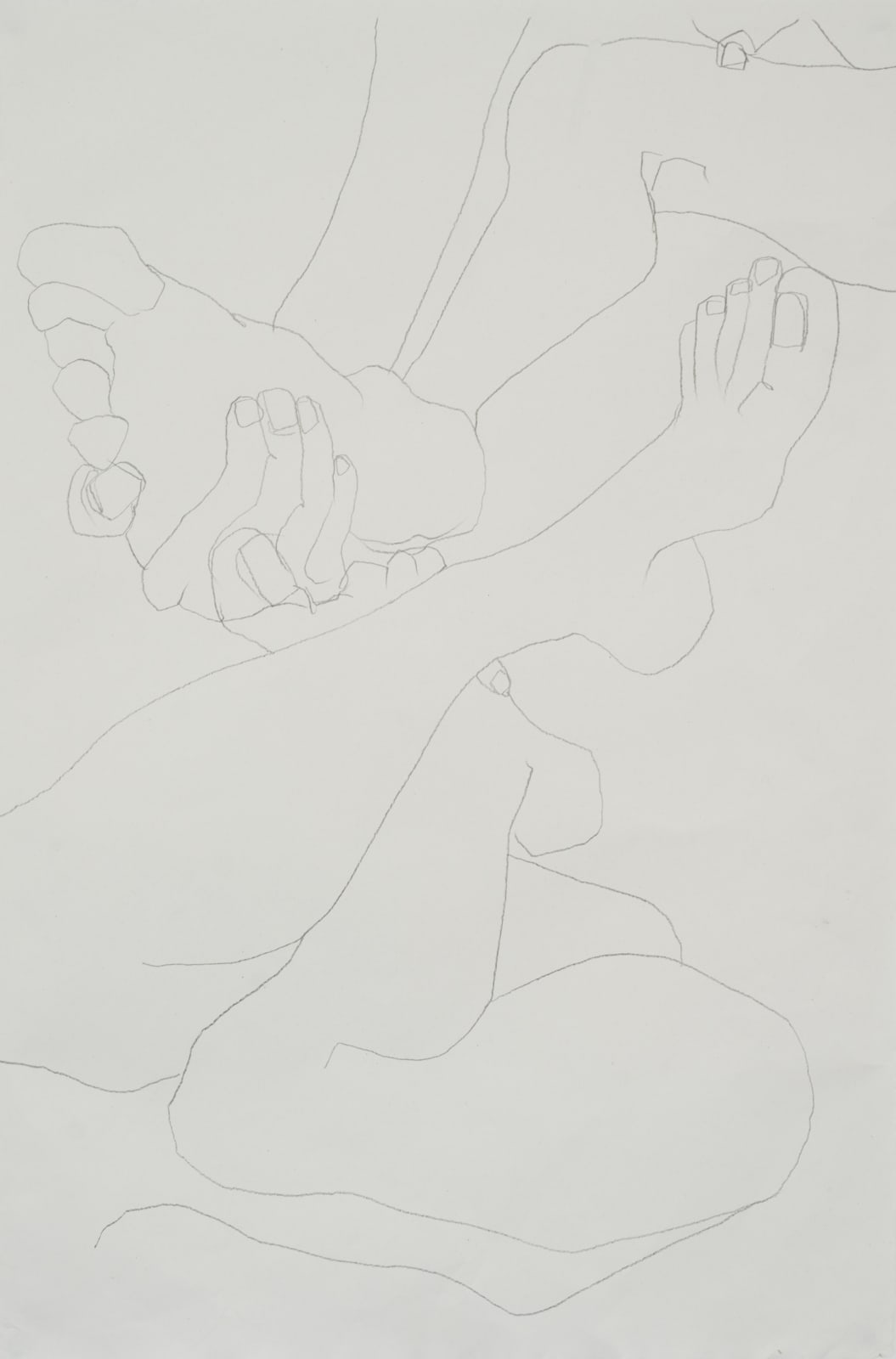 Luella Bartley, Curled pair, 2022