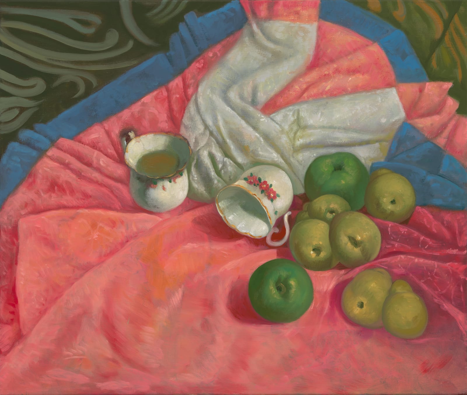 Afifa Aleiby, Still Life with Fruit, 2023