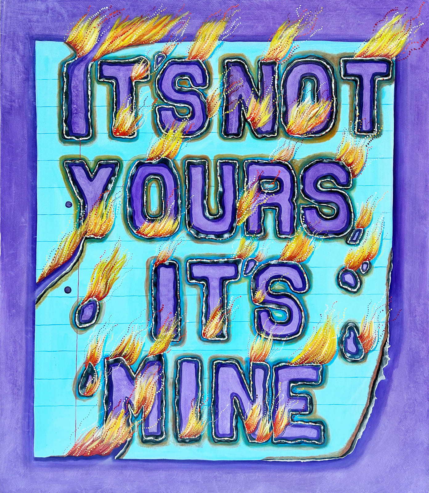 Celina Teague, The Problem With Humanity 3: It’s Not Yours It’s Mine, 2024