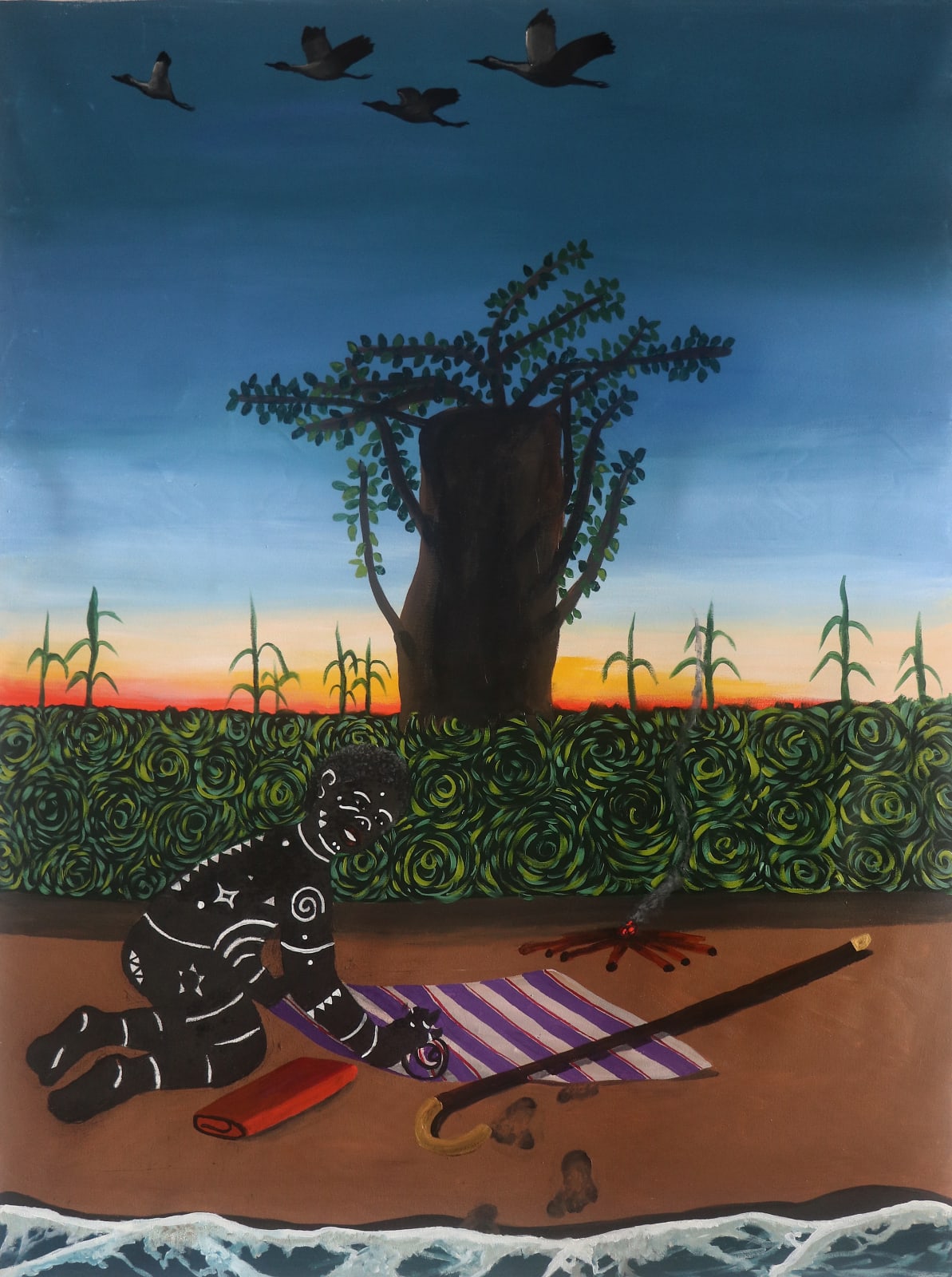Kelechi Nwaneri, Midnight walk 3, 2021