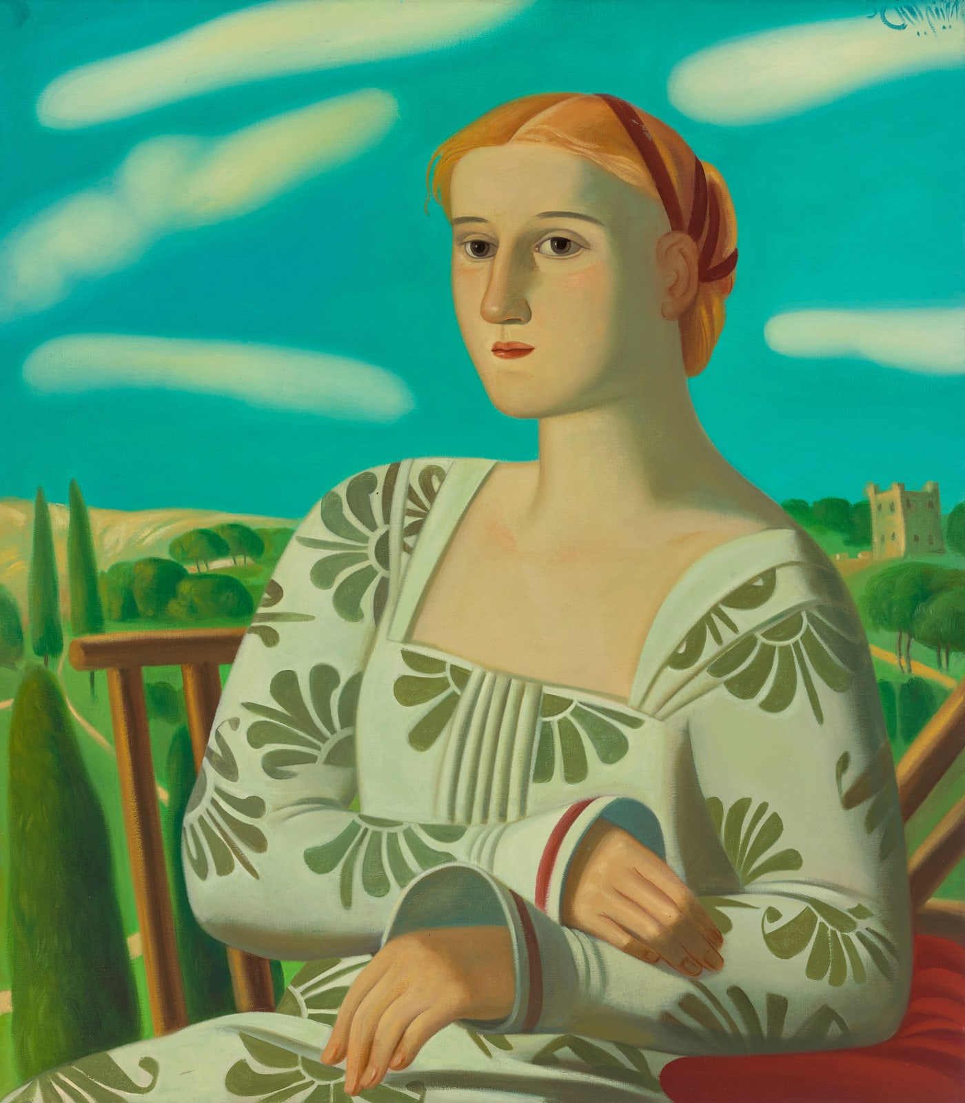 Afifa Aleiby, White Clouds, 2014
