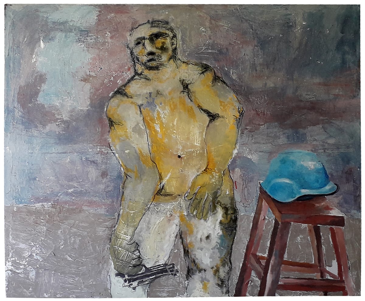 Sadikou Oukpedjo, Casque bleu, 2019