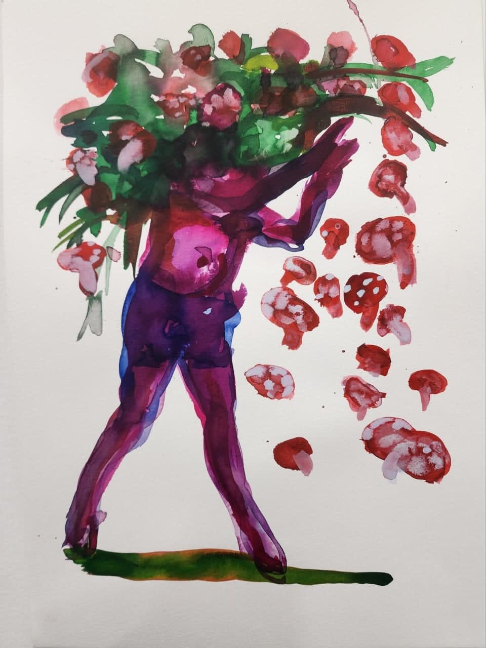 Yassine Balbzioui, The Circus in my Head 18, 2024