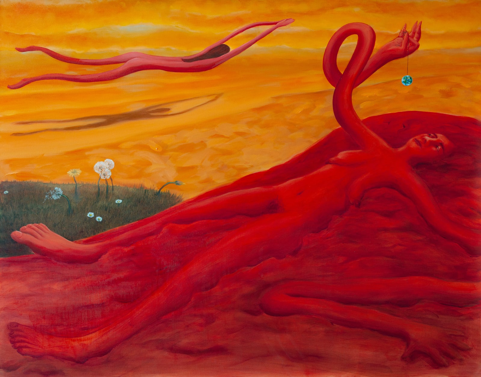 Paula Turmina, earth holding Earth, 2022