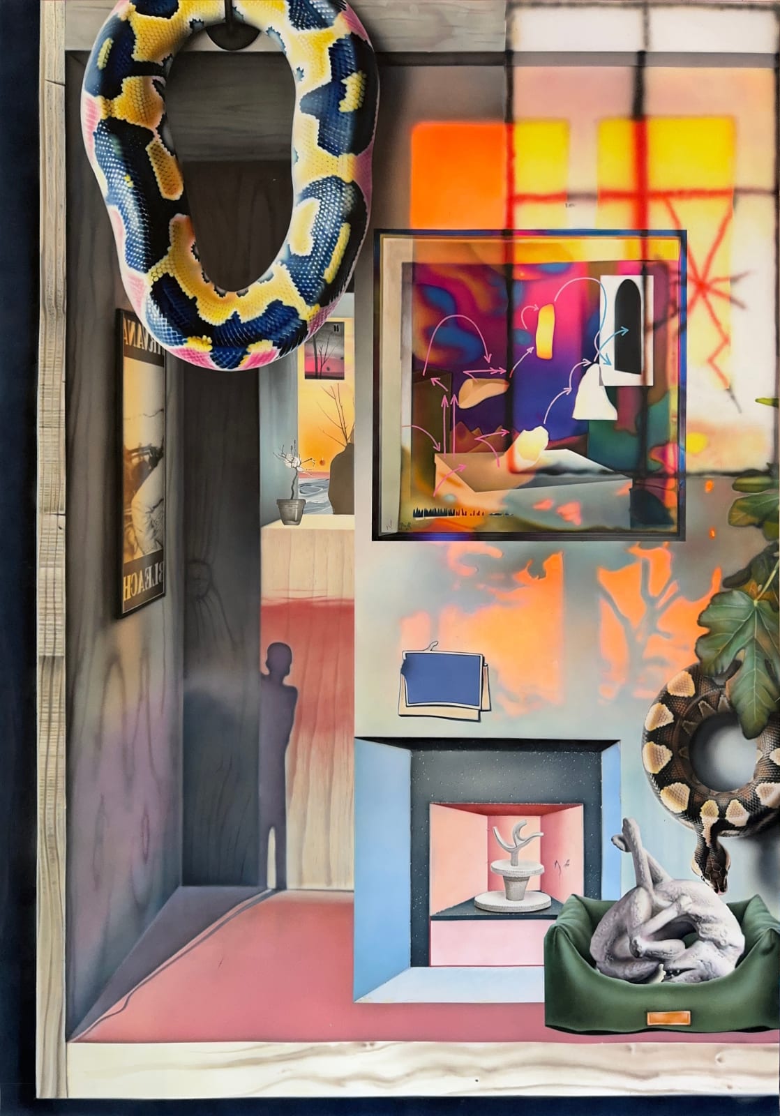 Robert McNally, Brother's room, East/West aspect, 2024