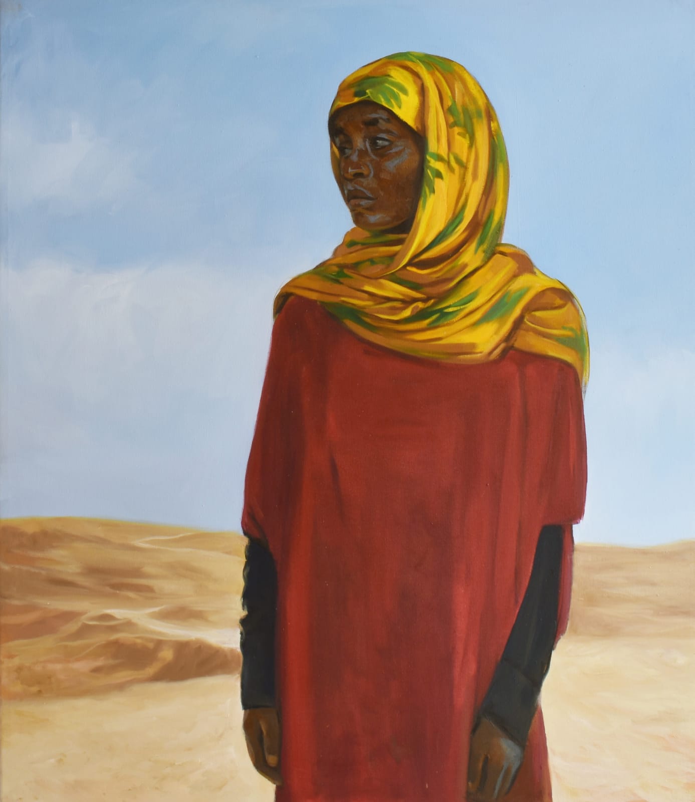 Tewodros Hagos, MIRAGE / crossing the desert / 08, 2022