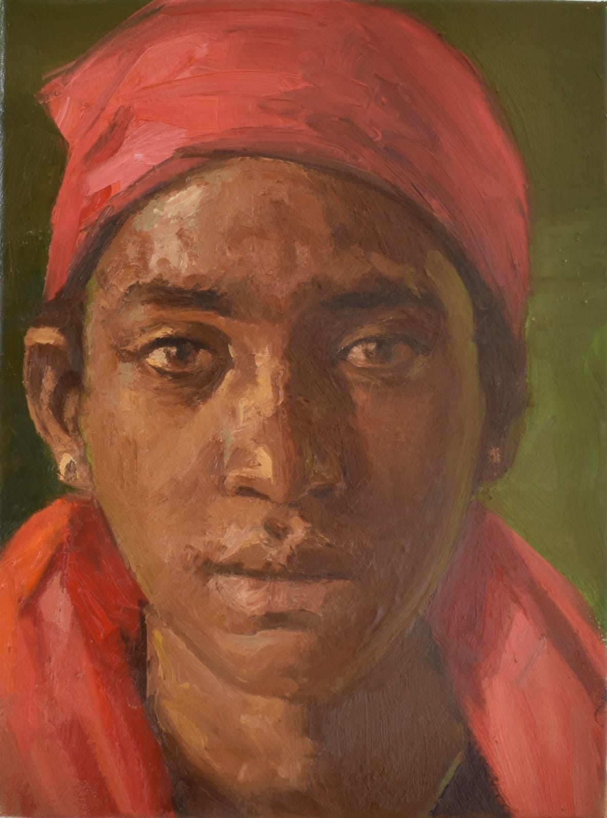 Tewodros Hagos, Gaze 4 (diptych), 2024