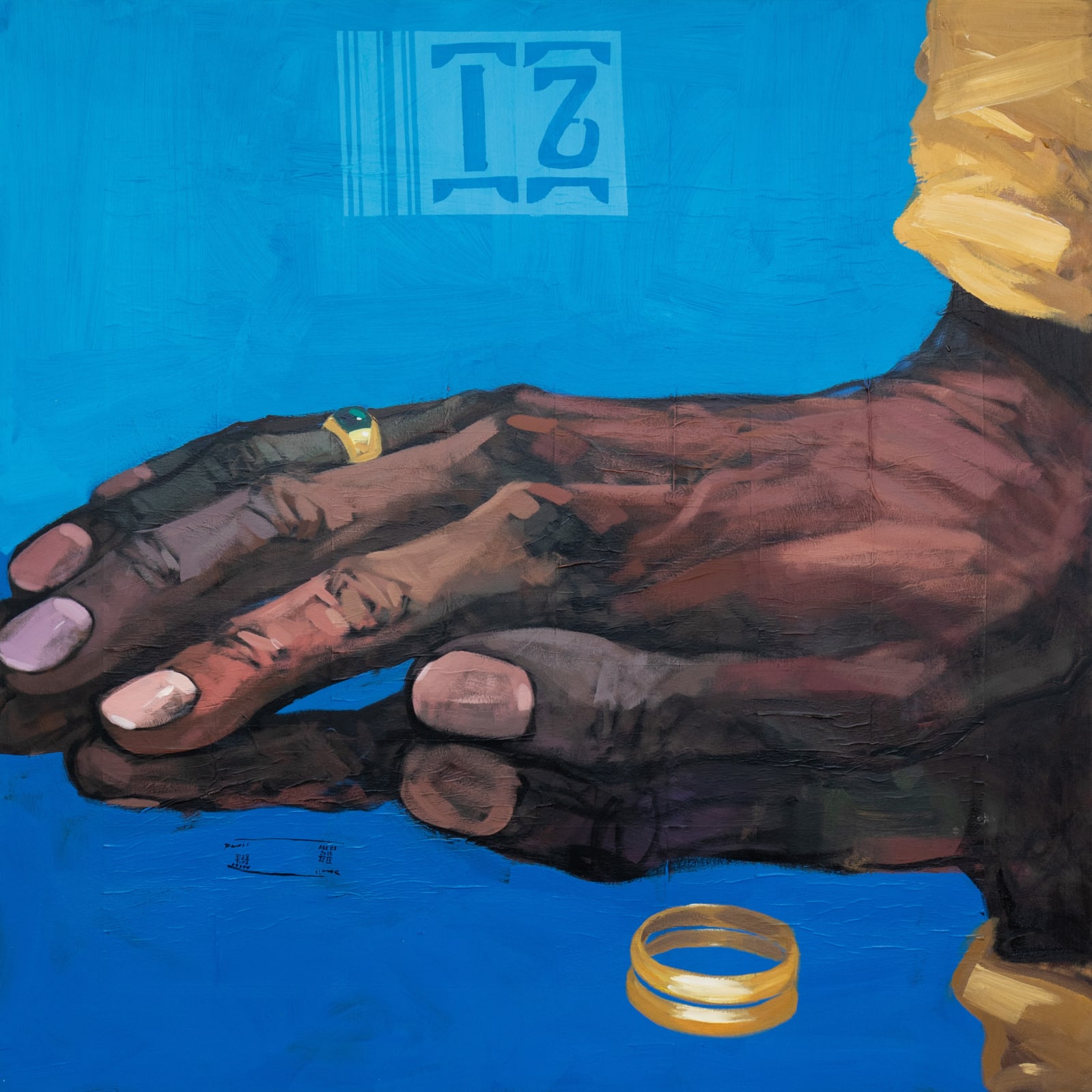 Dawit Abebe, Hands Matter #16, 2023