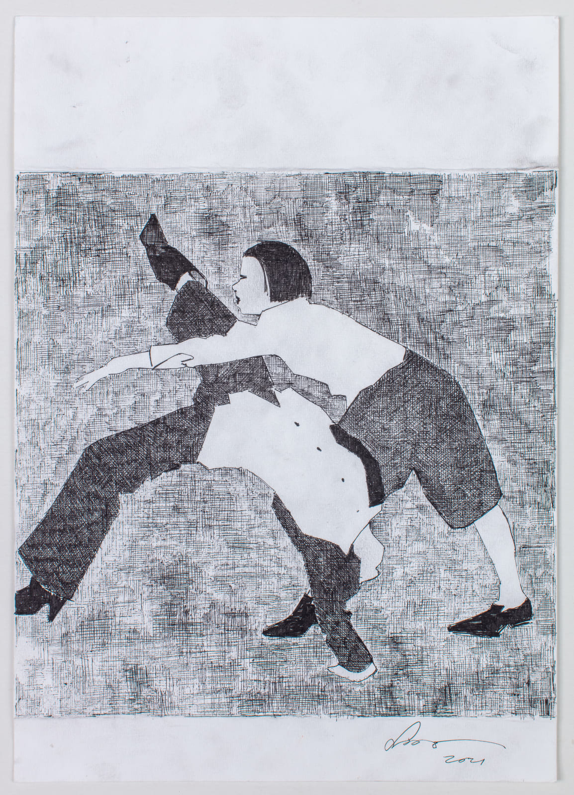 Sara Berman, somersault Study, 2021