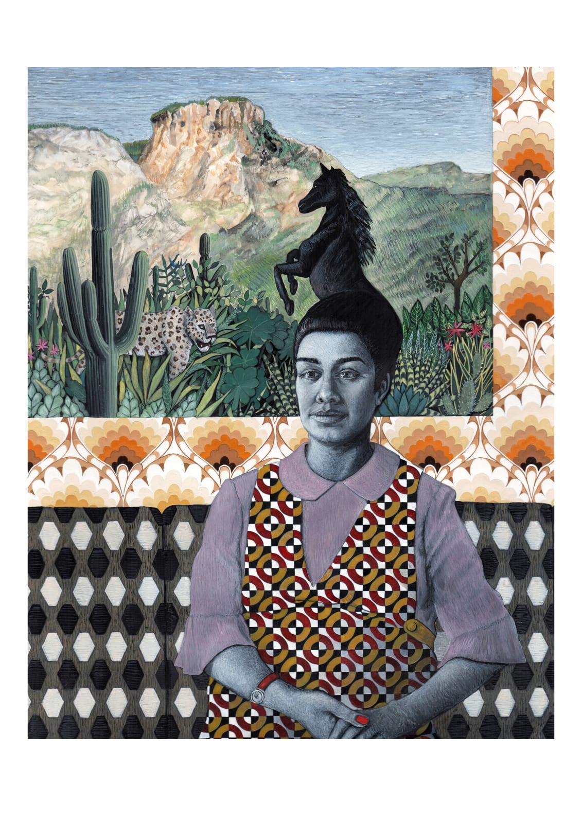 Soheila Sokhanvari, Dark Horse (Sold Out), 2020