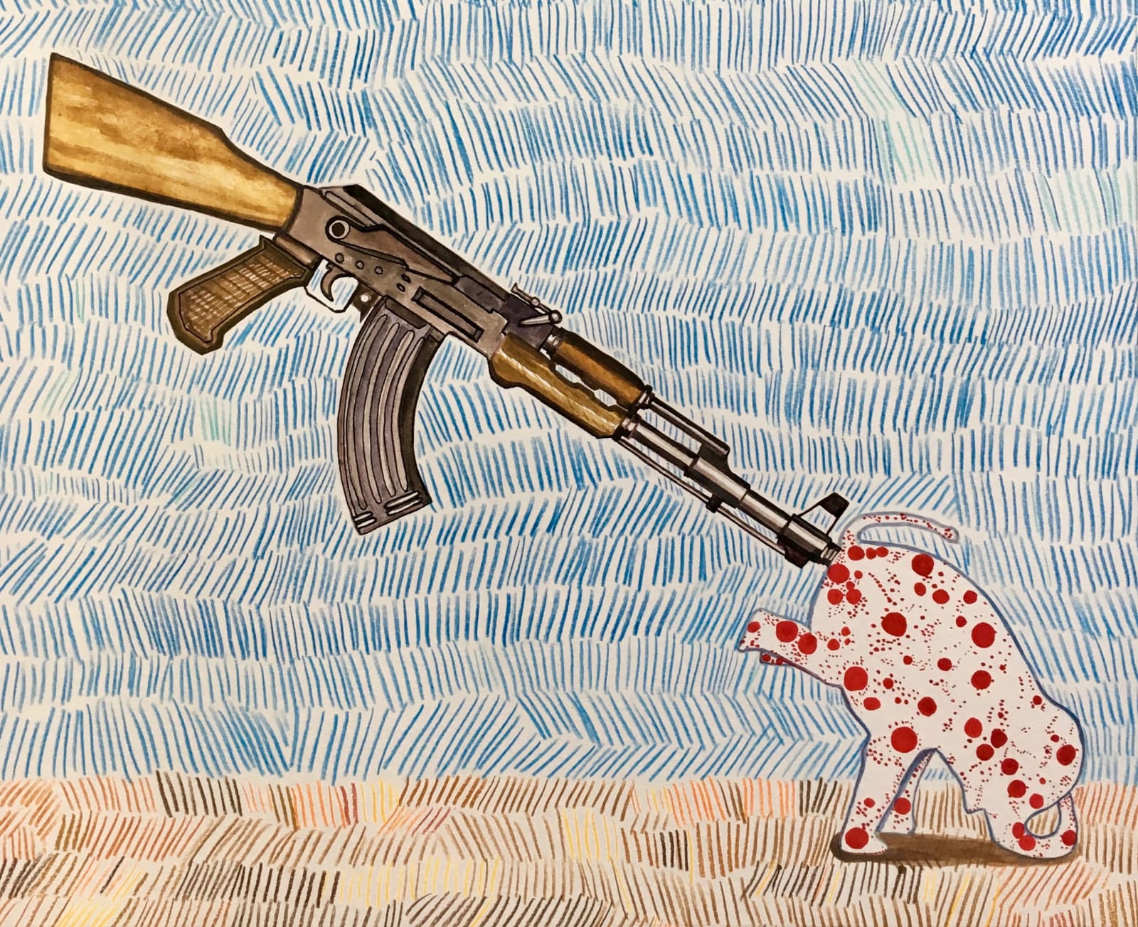 Celina Teague, One Week in the Bush, 2016