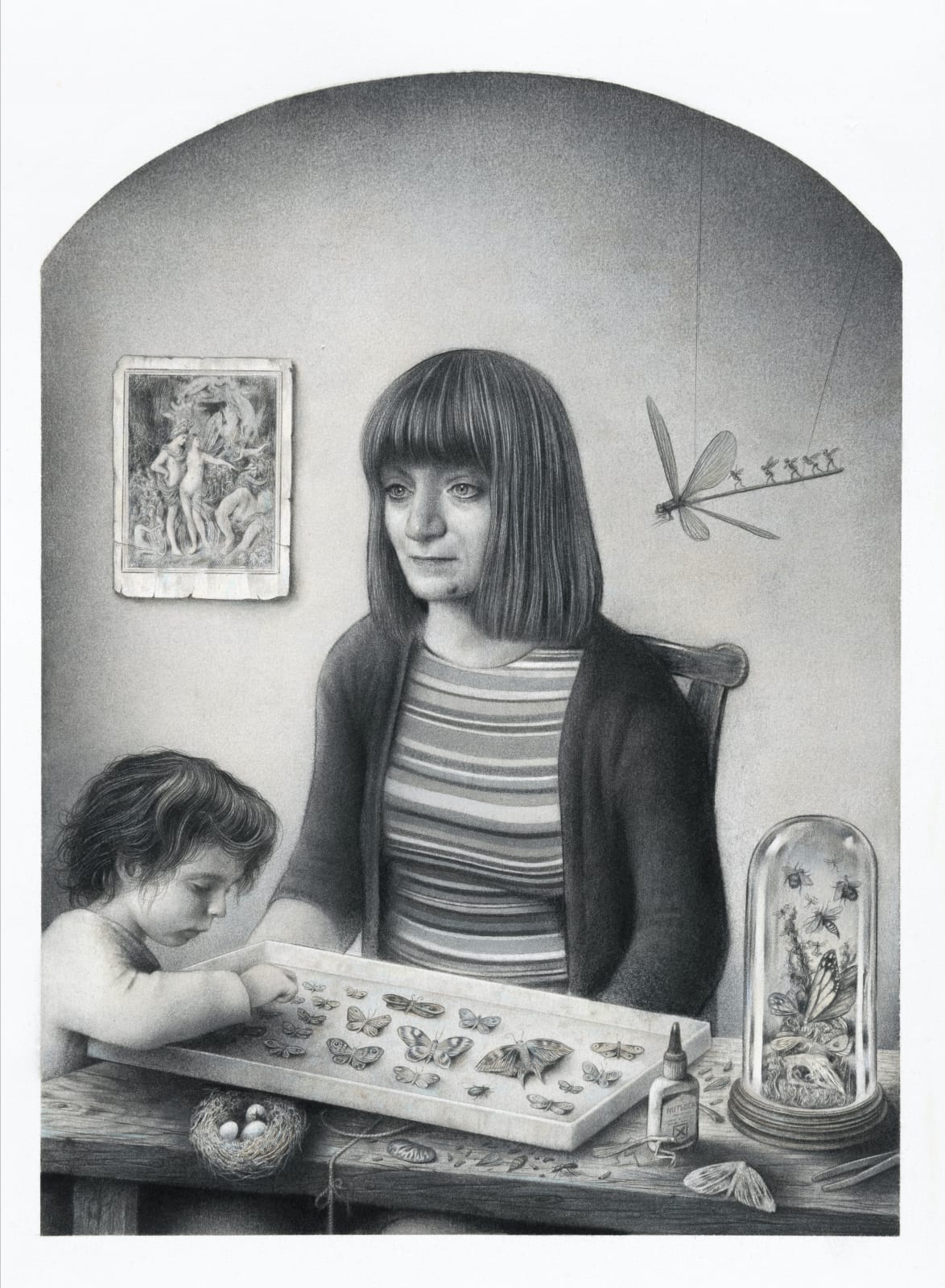 Sverre Malling, Portrait of Molly and Tessa Farmer, 2020