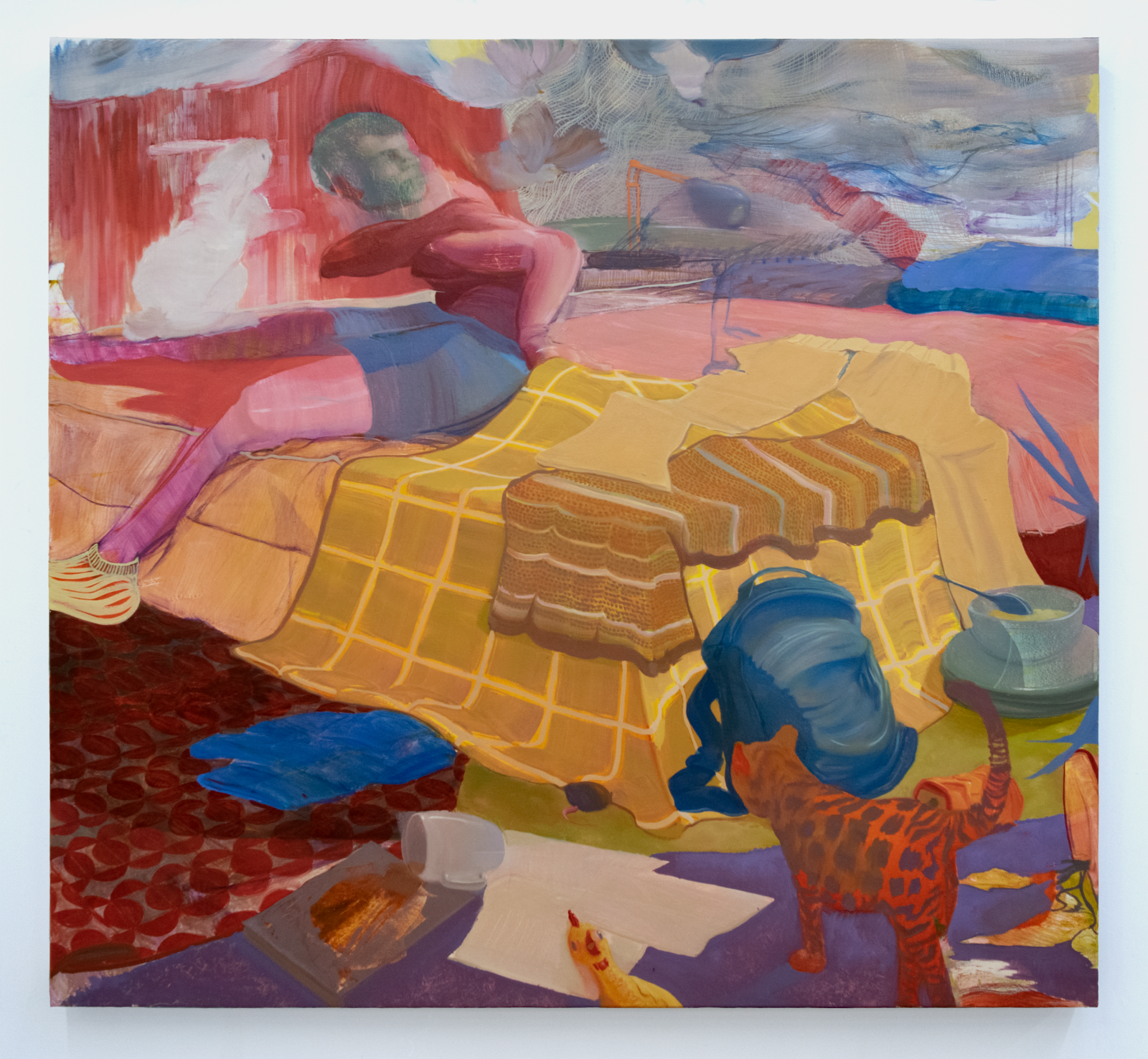 Lee Simmonds, Untitled (towel), 2023