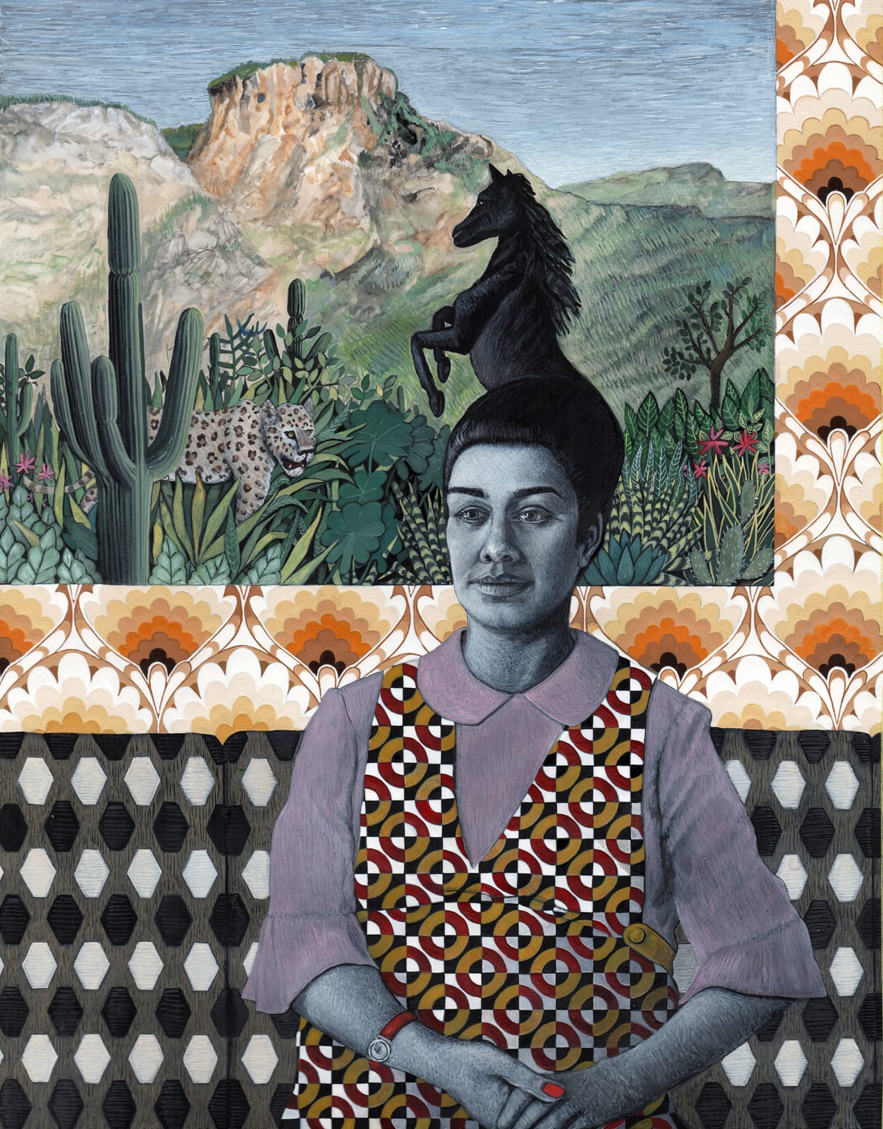 Soheila Sokhanvari, Dark Horse, 2017