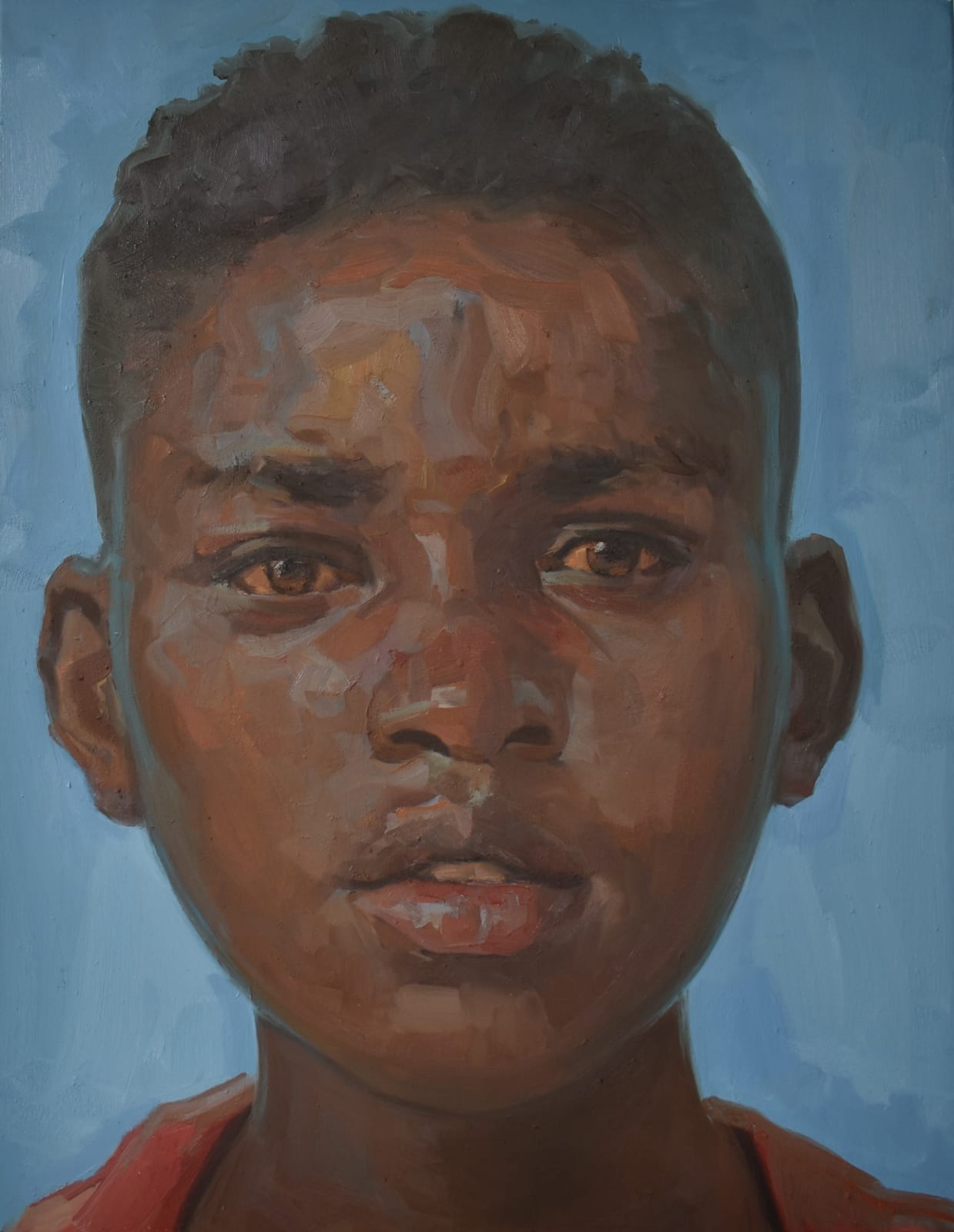 Tewodros Hagos, Enigma of the Gaze 1, 2024