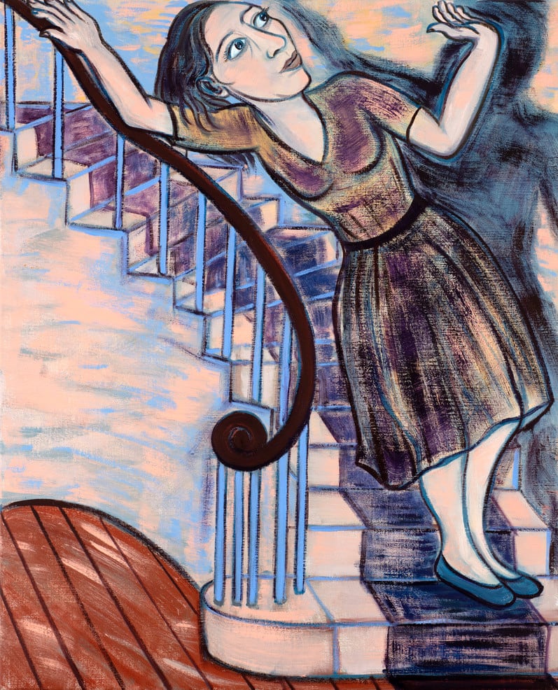 Eileen Cooper, The Shadow on the Stair, 2025