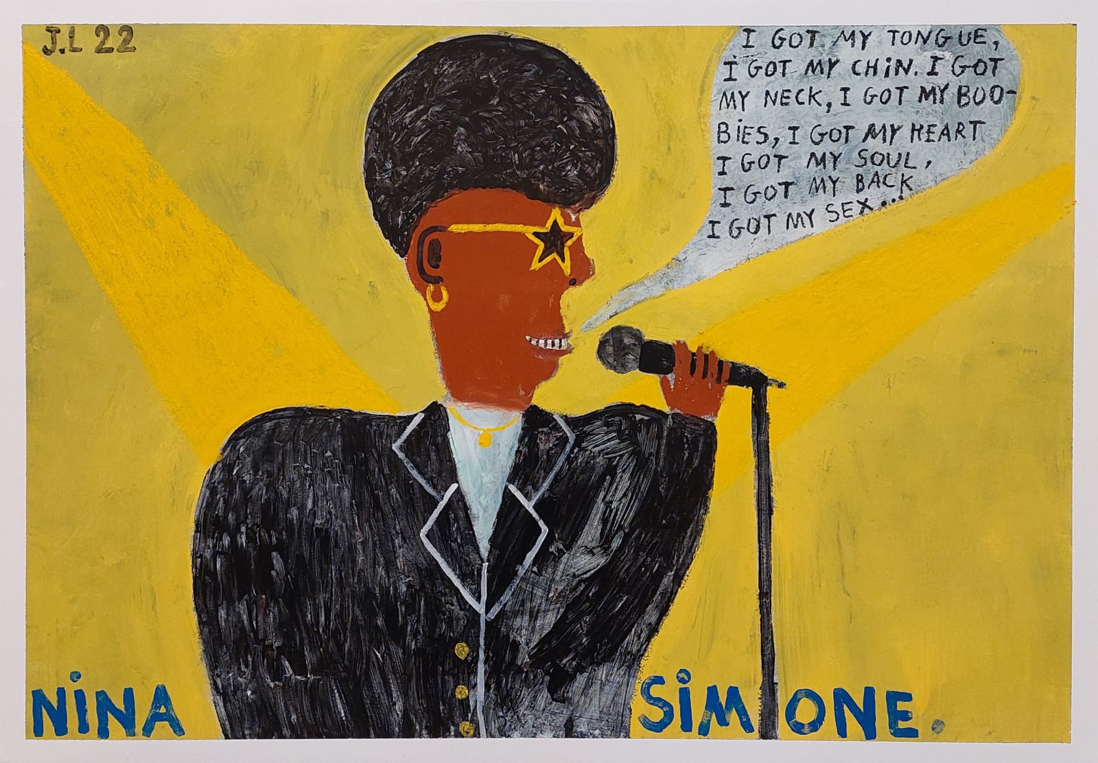 Joachim Lambrechts, Nina Simone, 2022