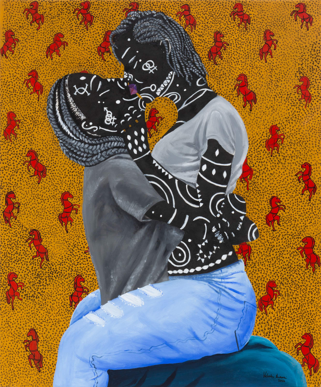 Kelechi Nwaneri, Friendship II , 2021