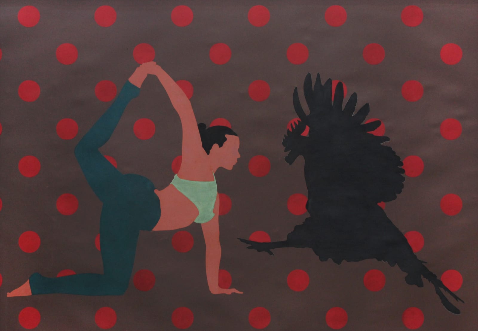 Muhammad Zeeshan, One Cock and a Girl, 2017