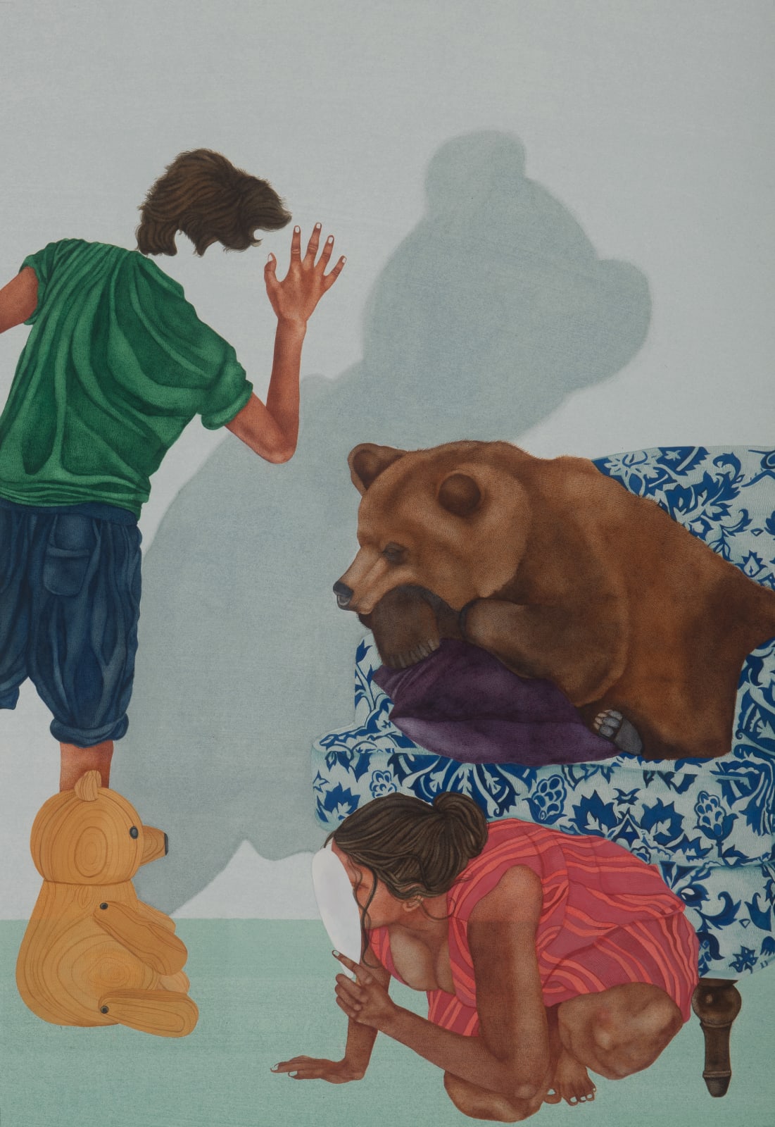 Rabia Farooqui, Lurking Interaction, 2024