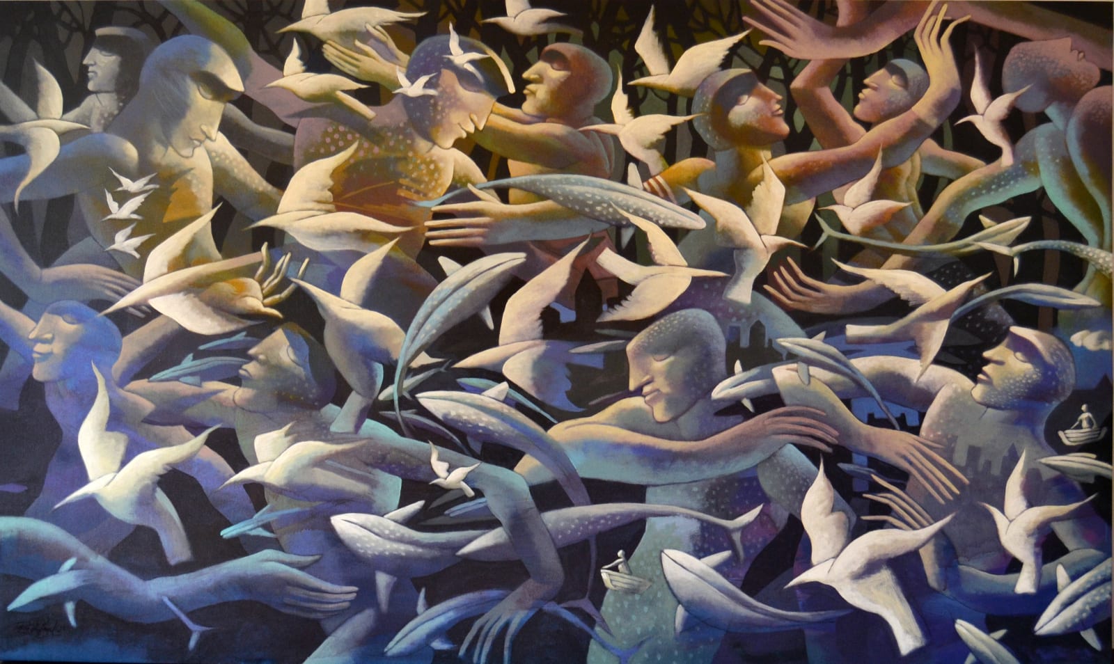 Nazir Tanbouli, Sleep walkers, 2021