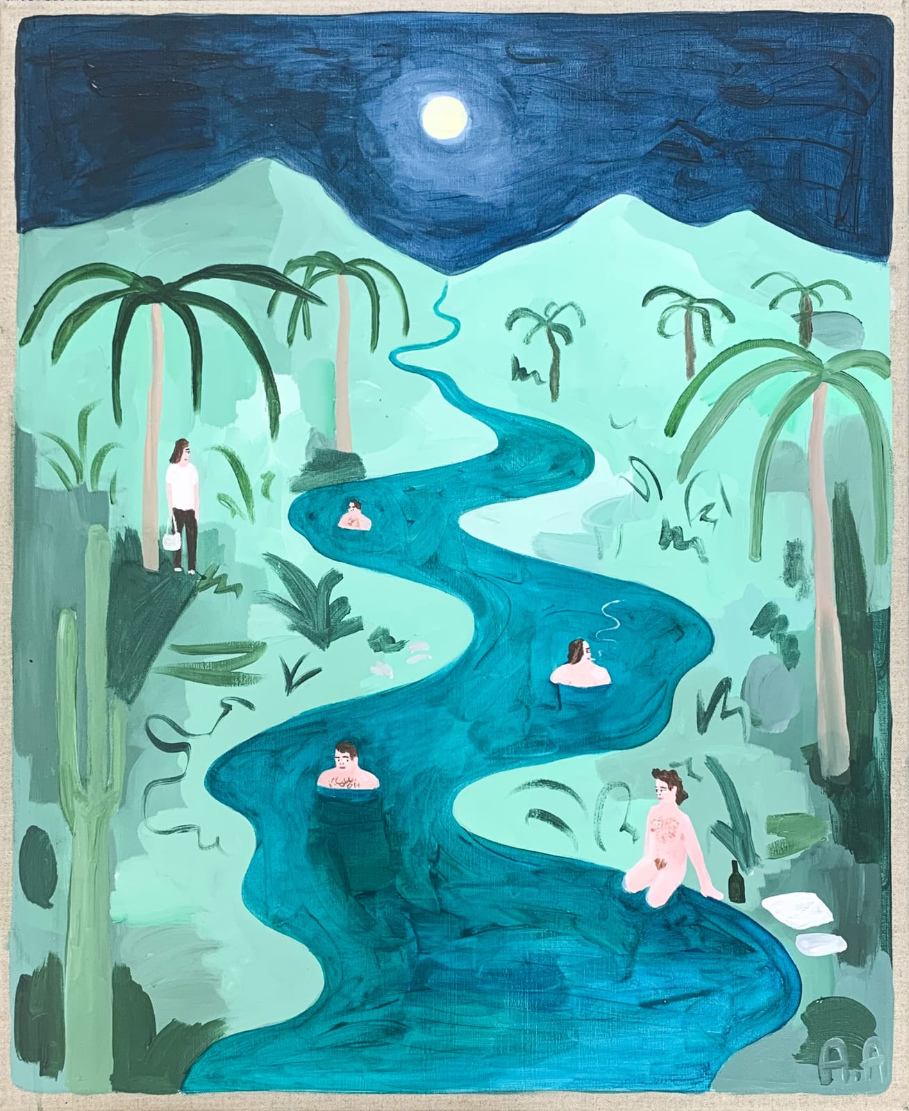 Audun Alvestad, The night is young and the tide is low, 2020