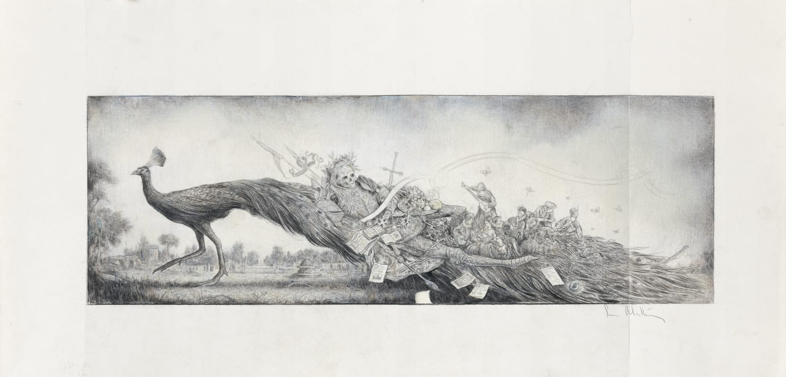 Sverre Malling, Peacock, 2020