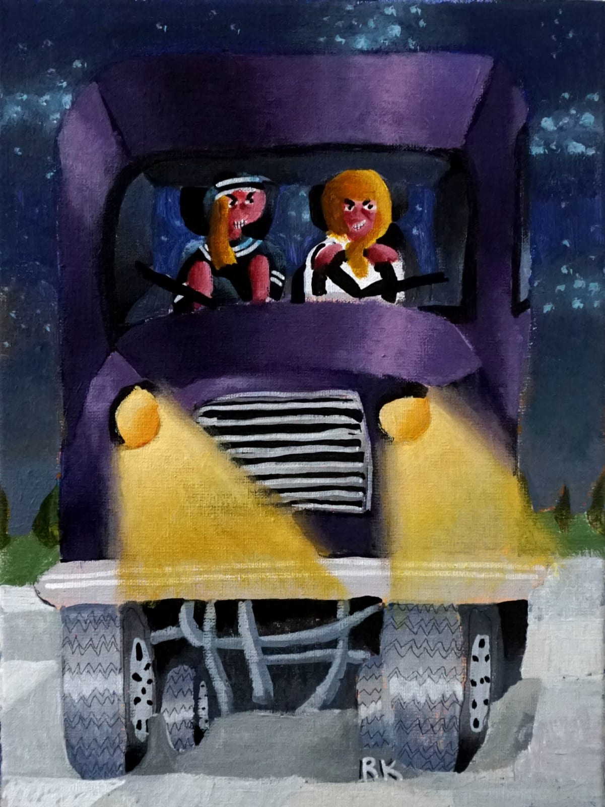 Ralf Kokke, A Ride , 2021