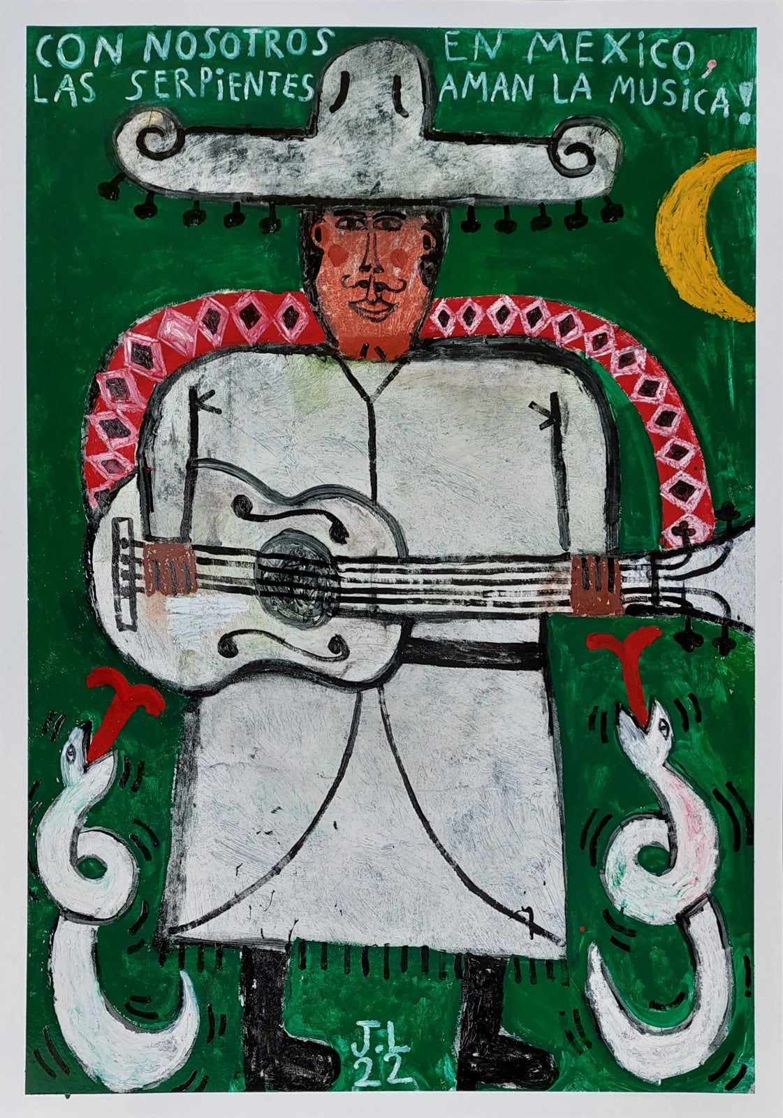 Joachim Lambrechts, Con nosotros en Mexico la serpientes aman la musica!, 2022