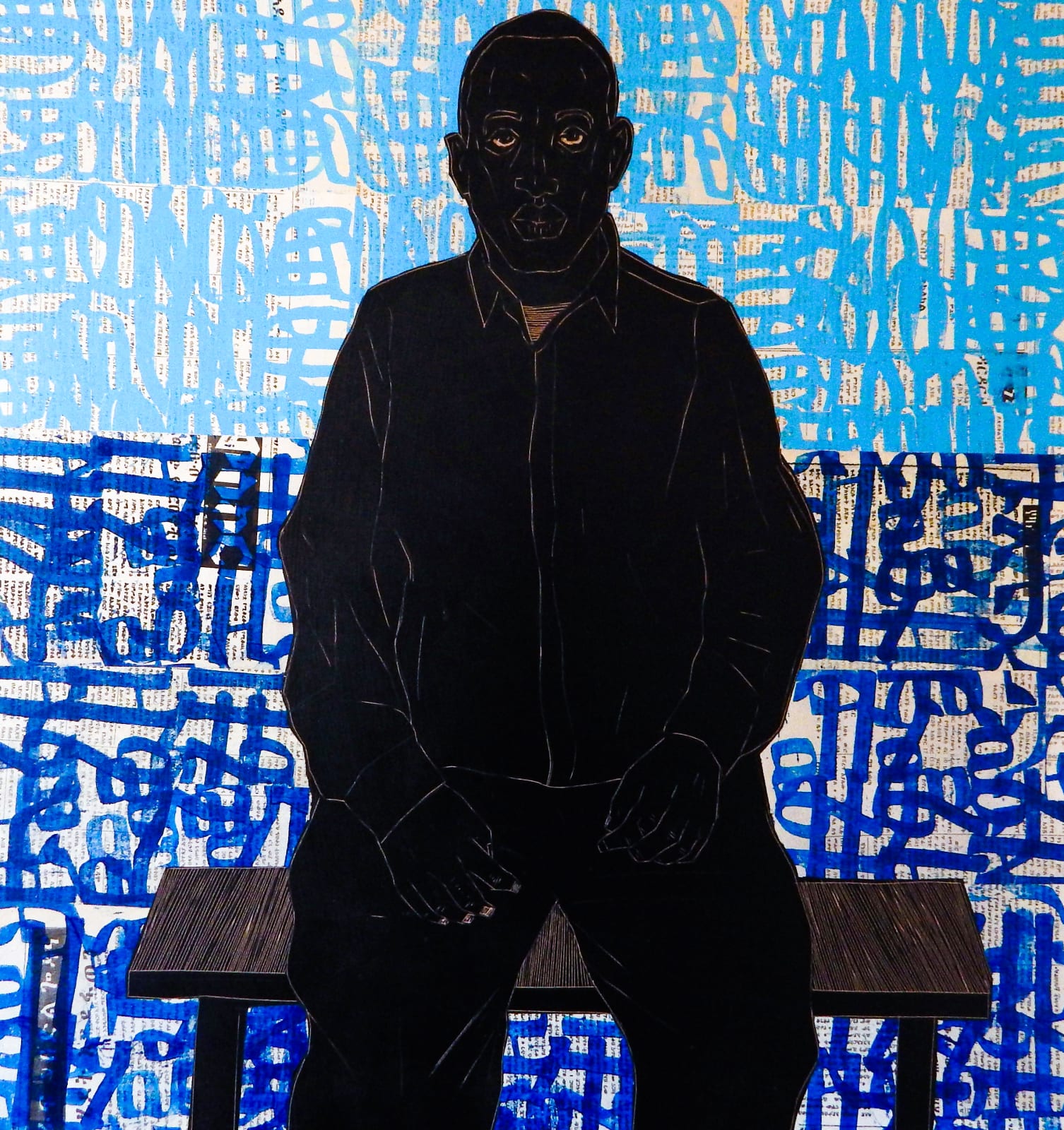 Ephrem Solomon, Silence Series 36 , 2017
