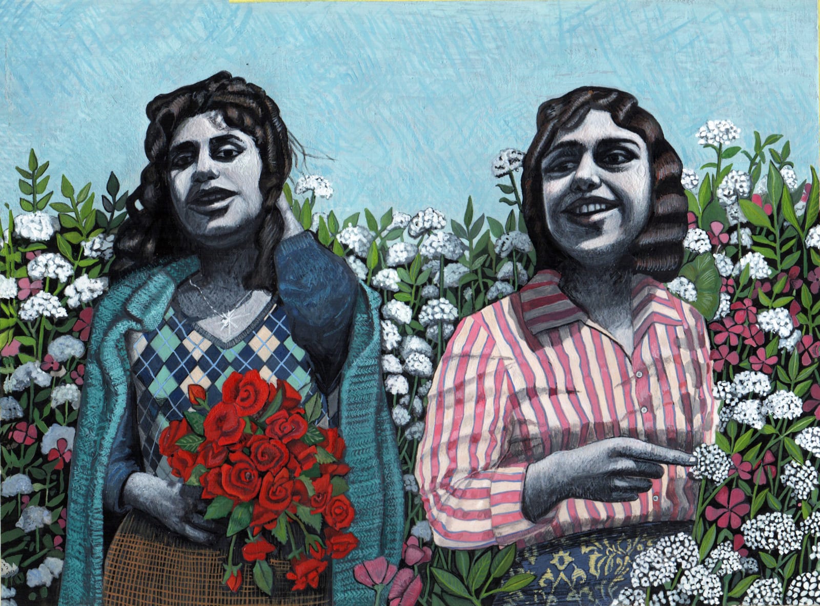 Soheila Sokhanvari, The Last walk In The Garden, 2018