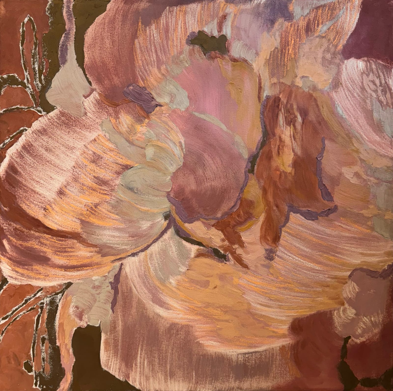 Anne Griffiths, Peony at Daybreak, 2024