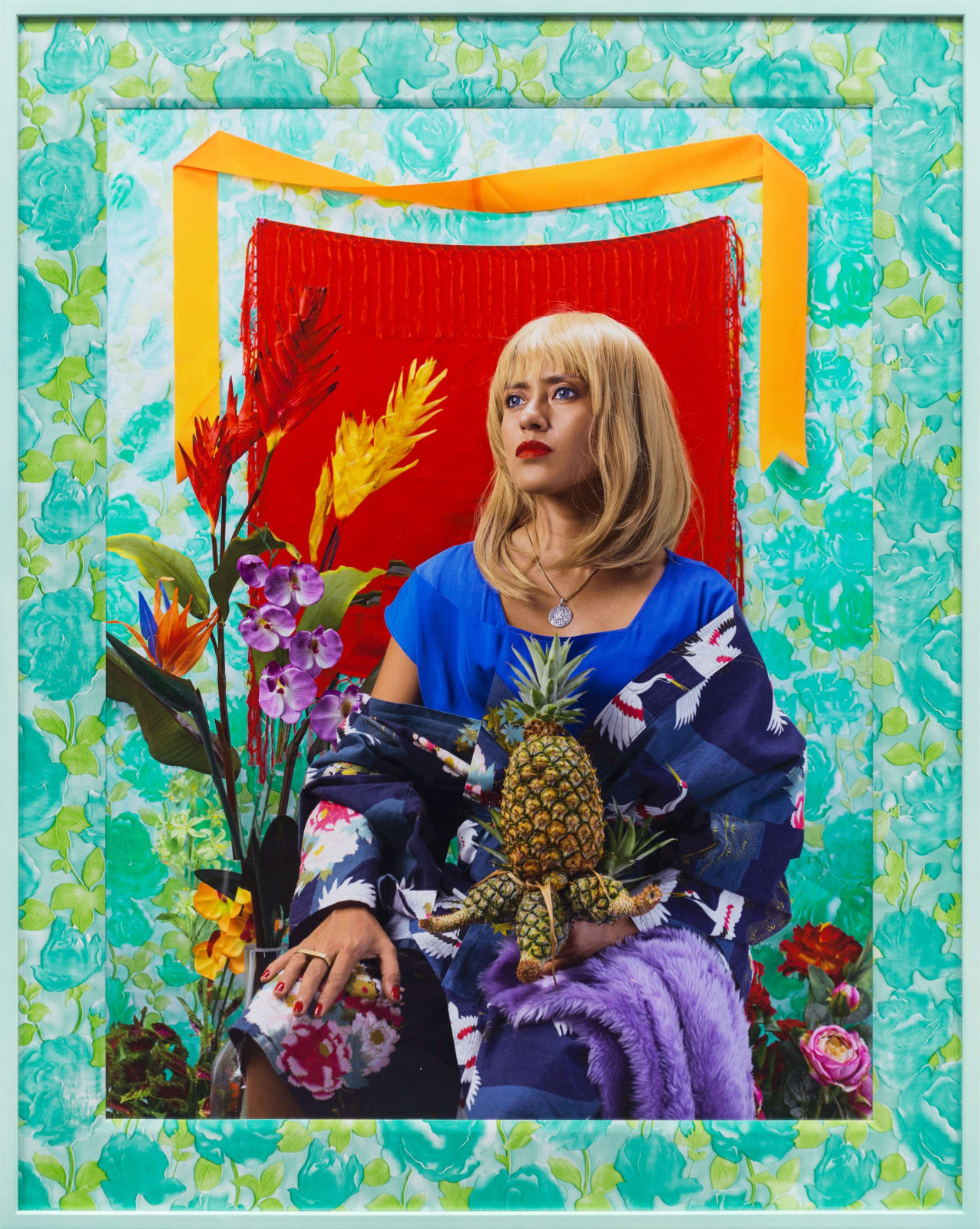 Wawi Navarroza, Remember Who You Are (Strange Fruit / The Other Asian, Self-Portrait with Pineapple) , 2019