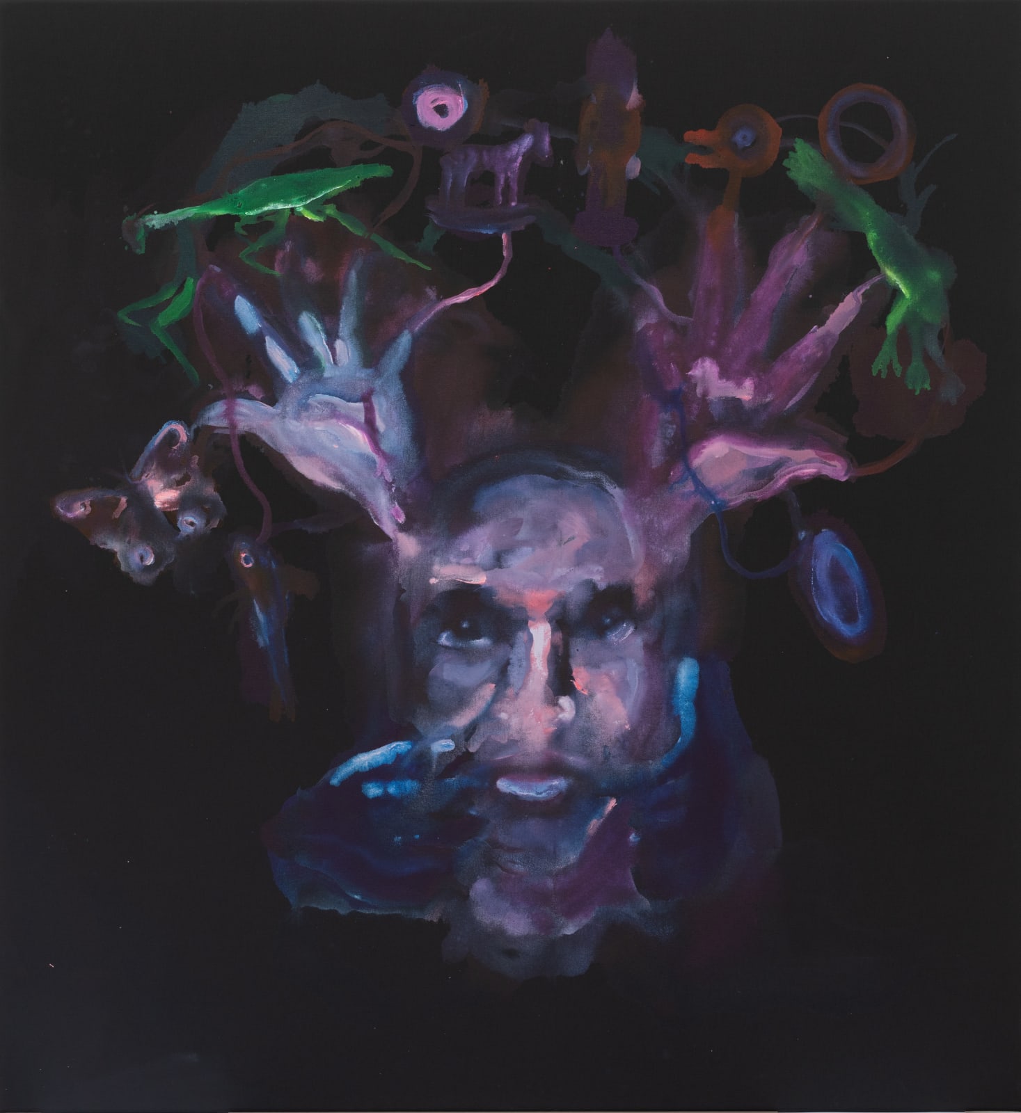 Yassine Balbzioui, The Circus in my Head 47, 2024
